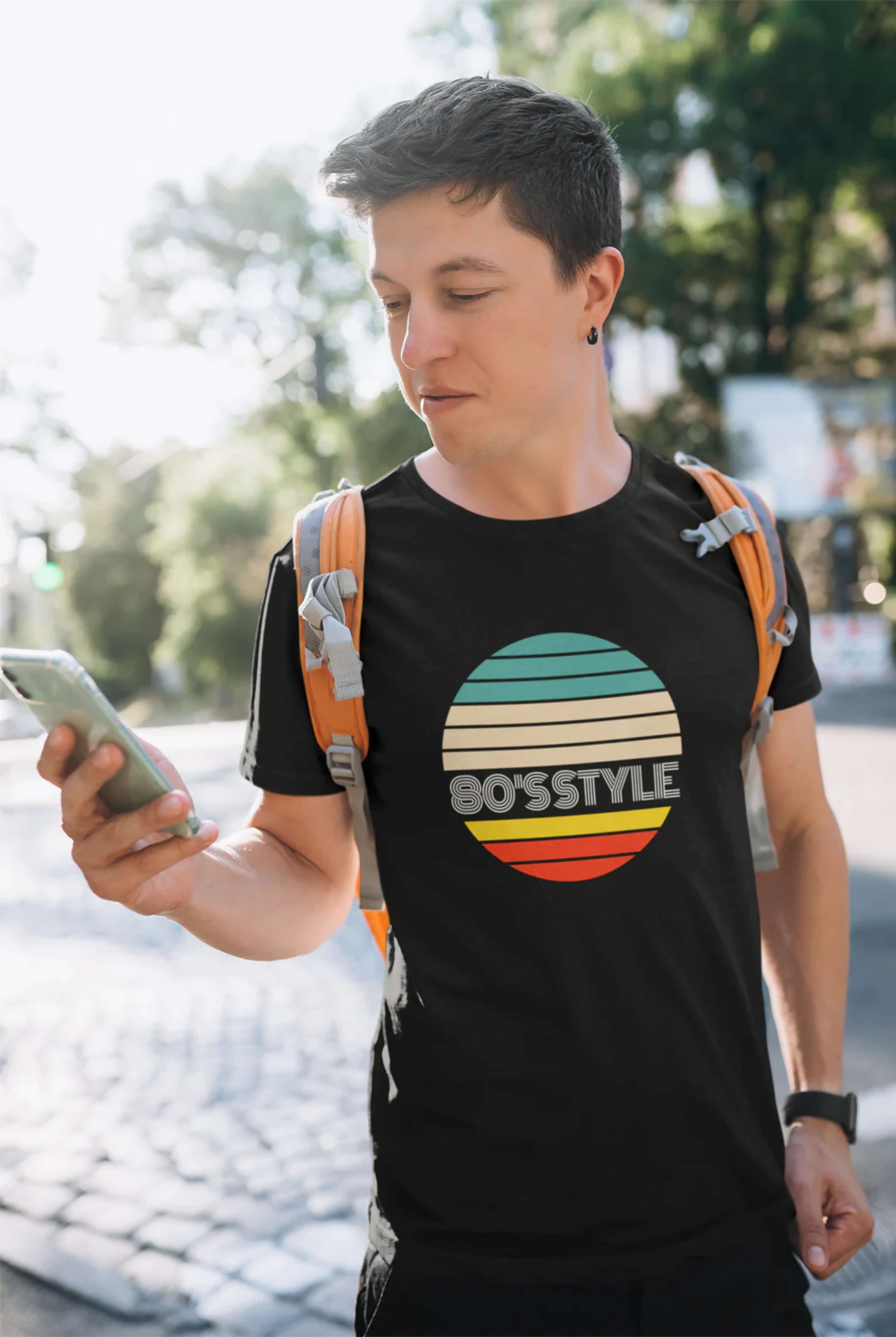 80's Style Men's Cotton T-Shirts