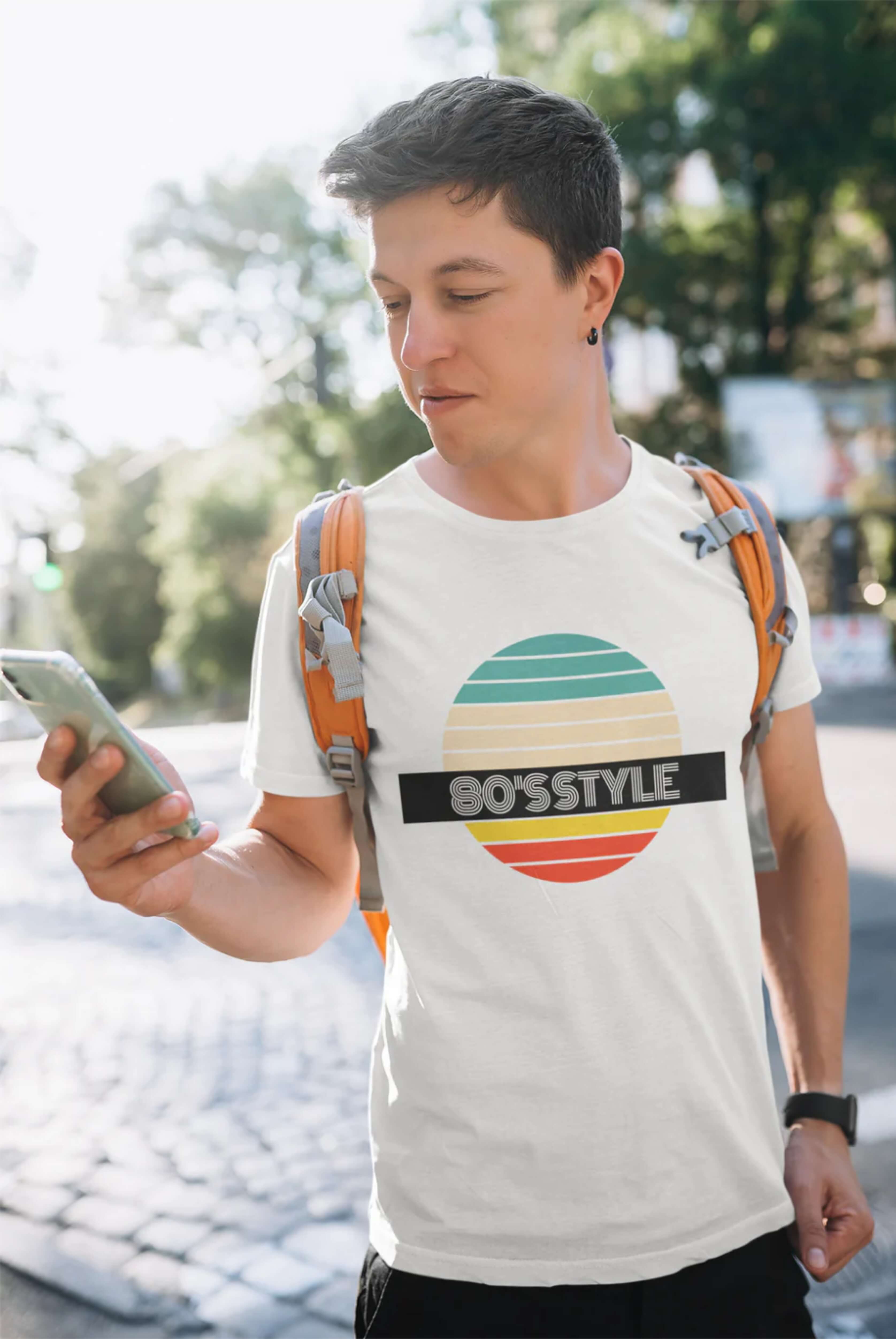 80's Style Men's Cotton T-Shirts