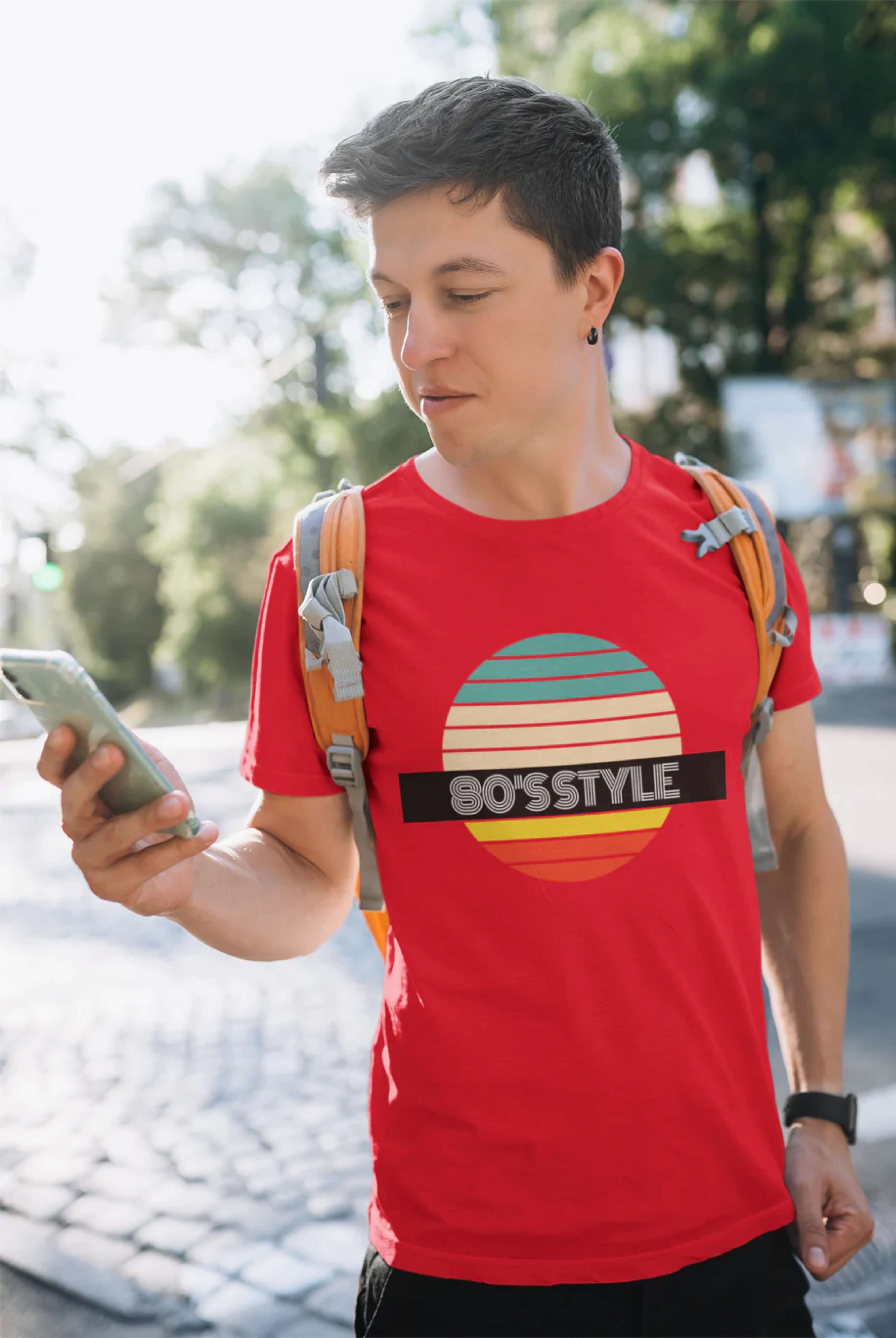 80's Style Men's Cotton T-Shirts