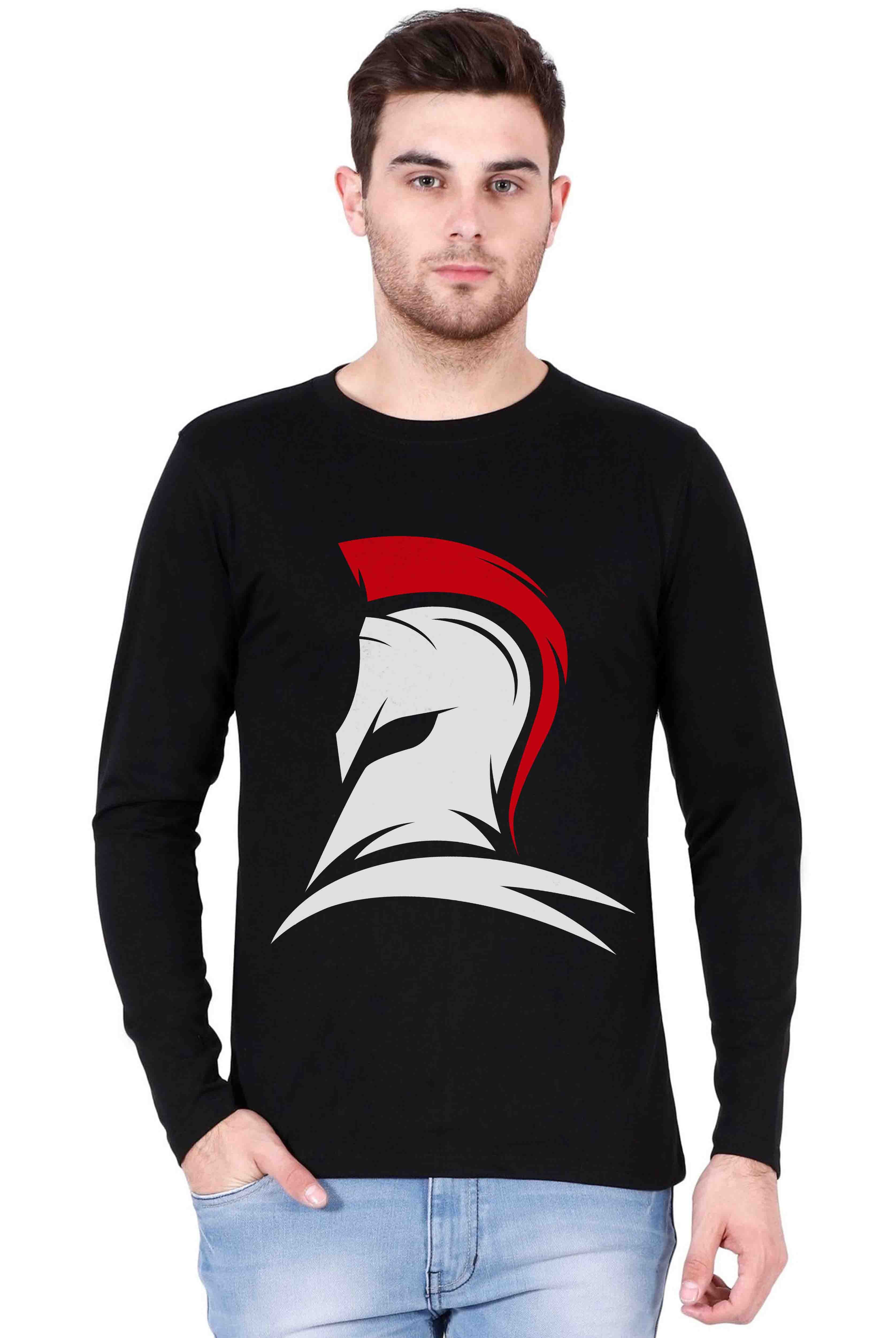 Spartan Men's Full Sleeve T-Shirt