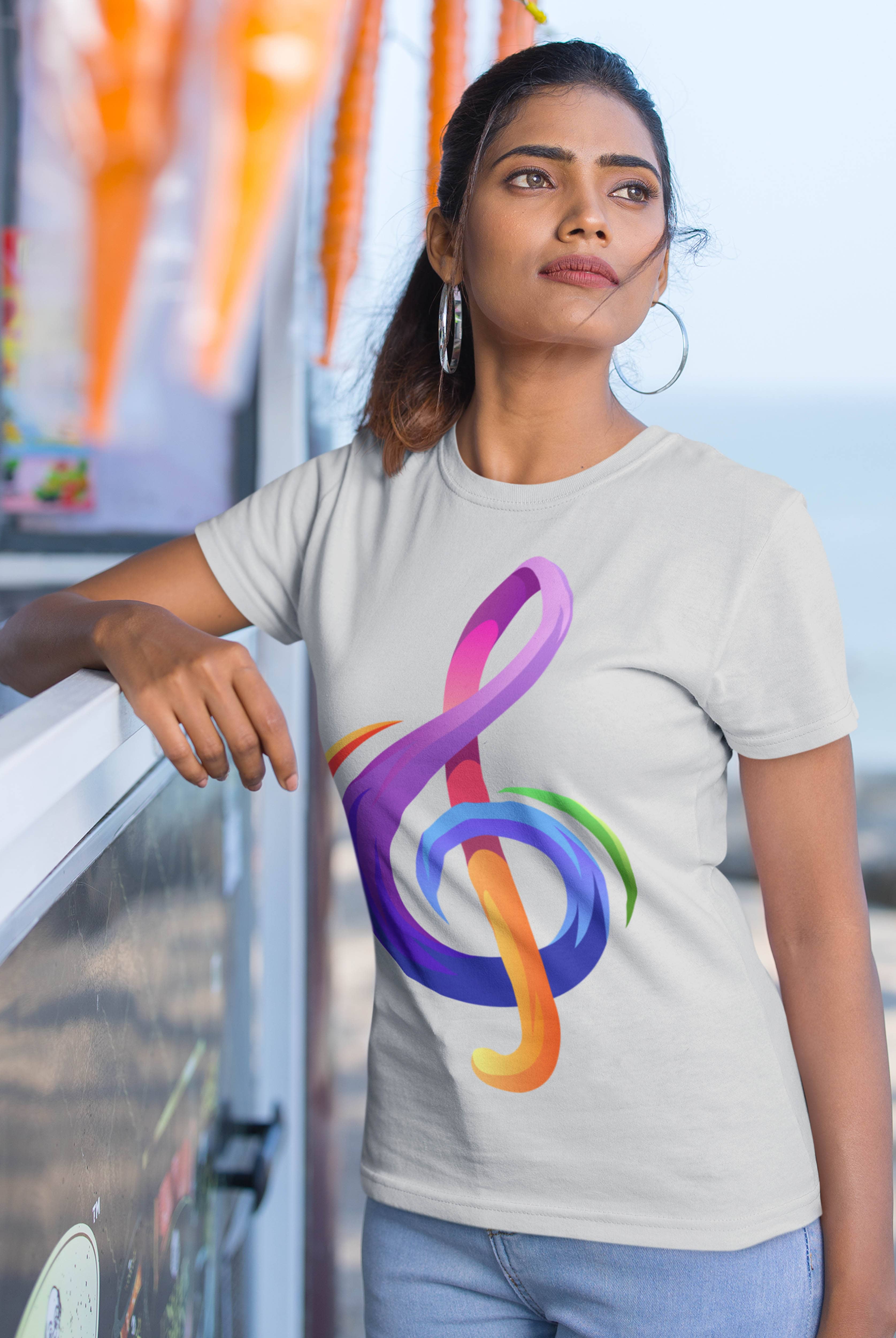Music Women's Cotton T-Shirts