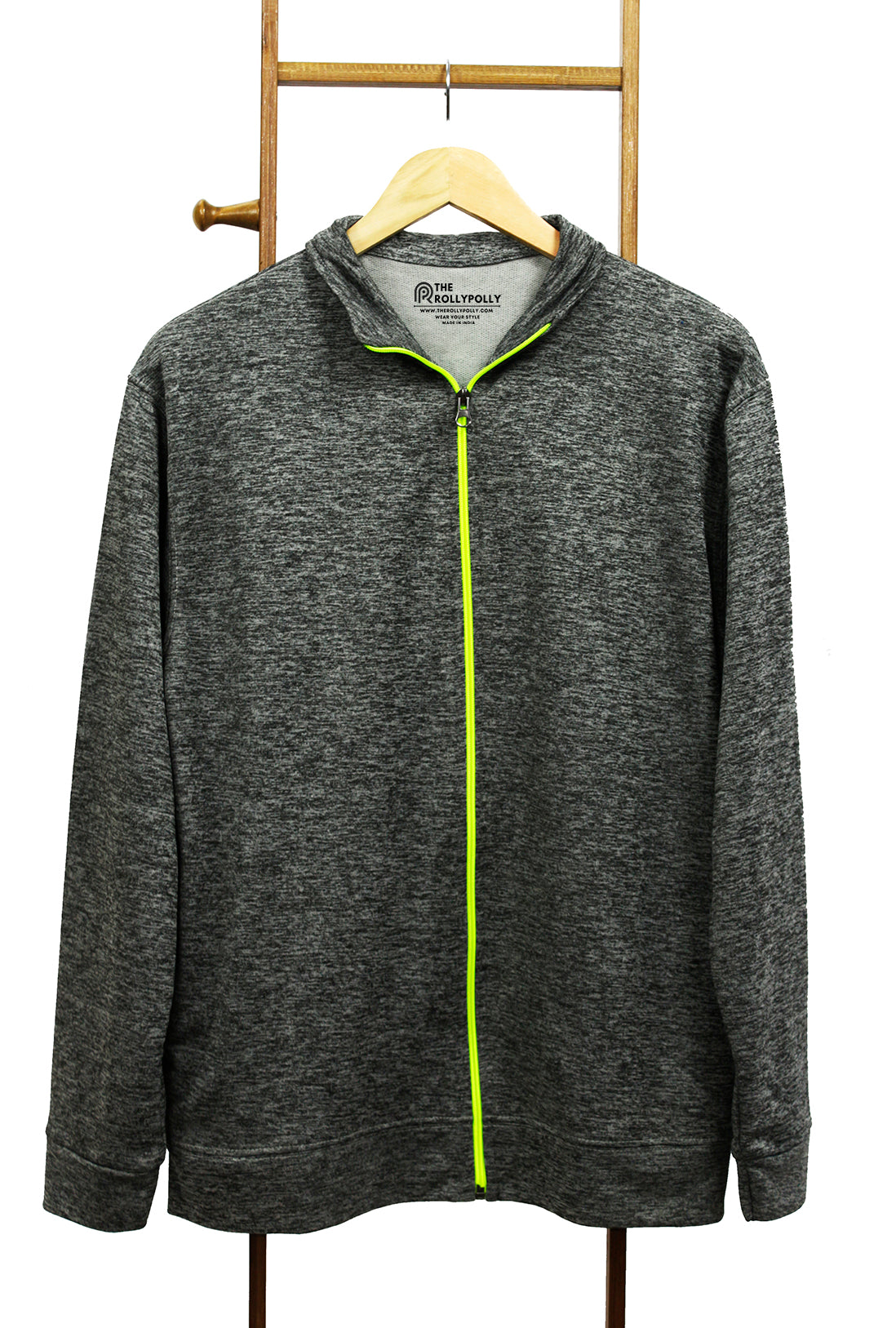 Sports Wear Women's Grey Zipper