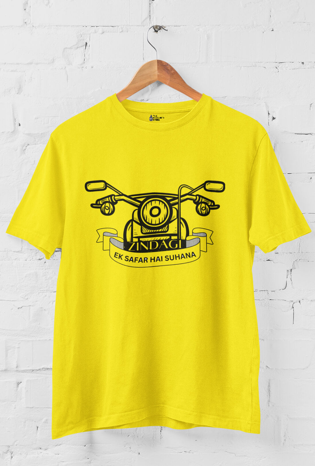 Zindagi Men's Printed T-Shirt