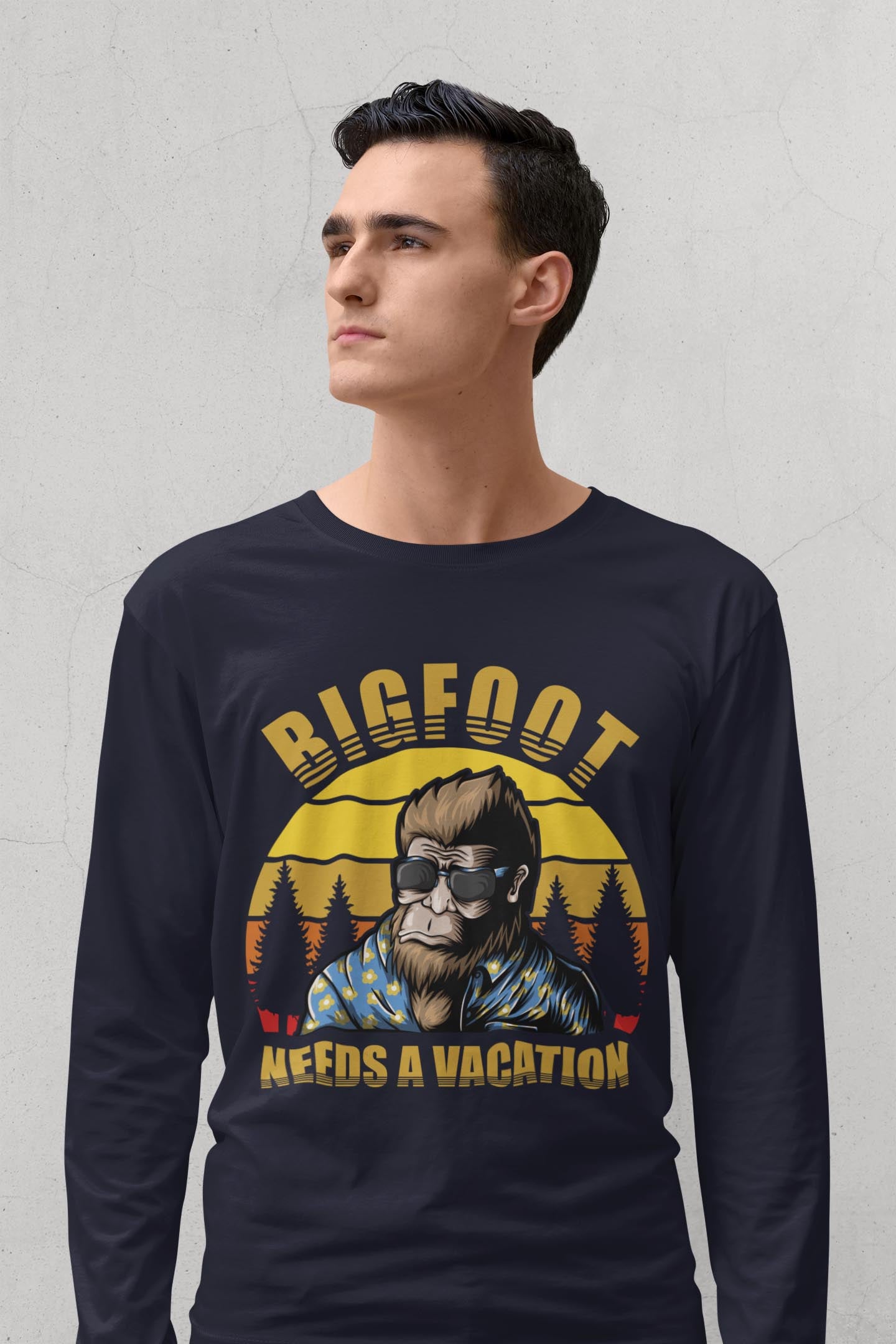 Big Foot Men's Full Sleeve T-Shirts