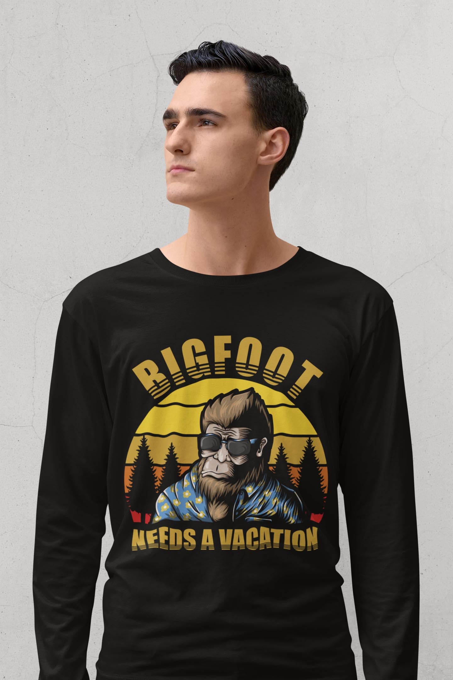 Big Foot Men's Full Sleeve T-Shirts