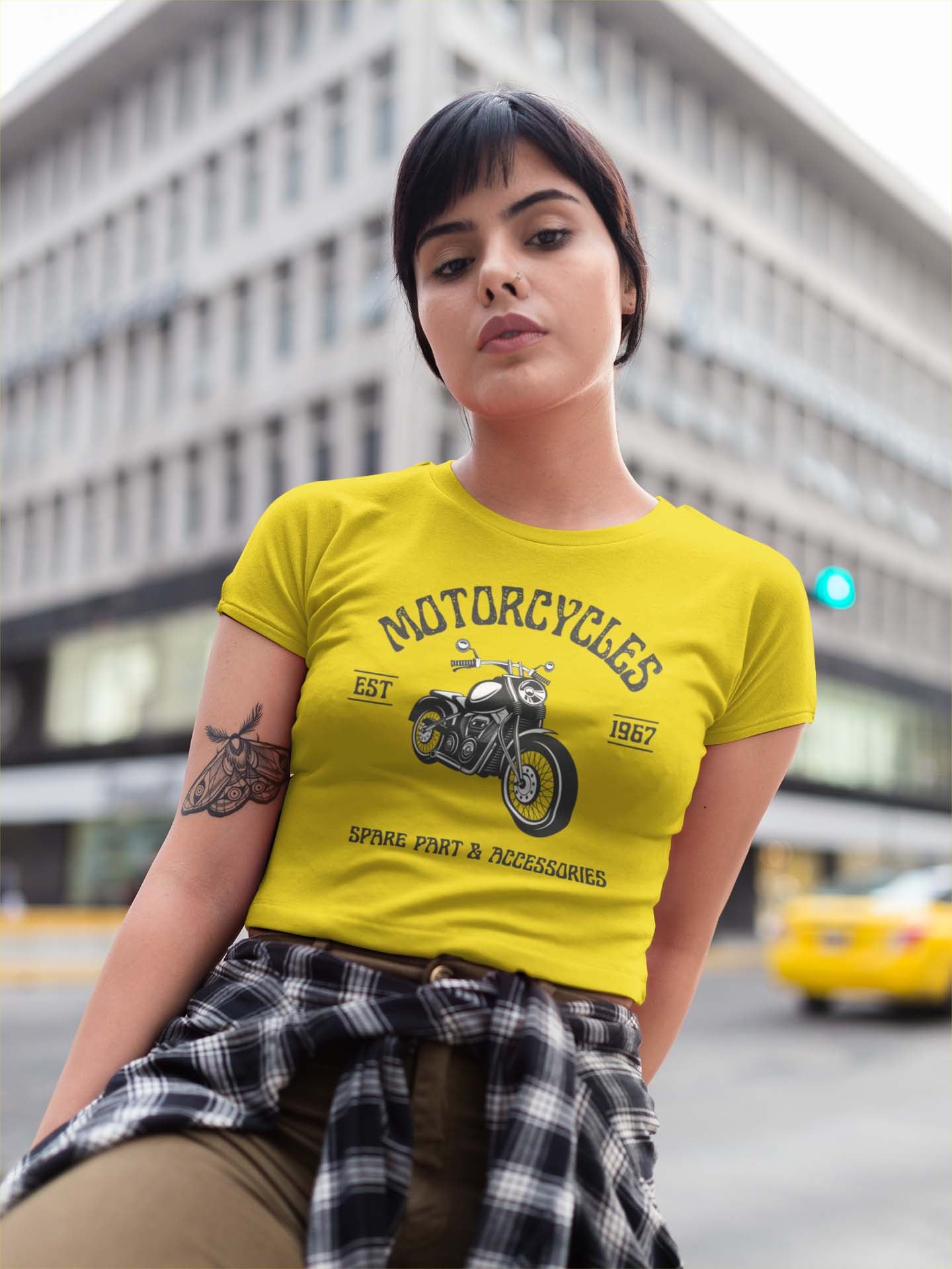 Motorcycles Women's Cotton T-Shirts