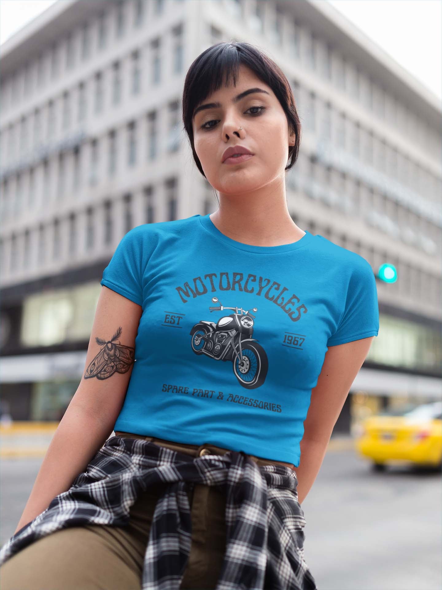 Motorcycles Women's Cotton T-Shirts