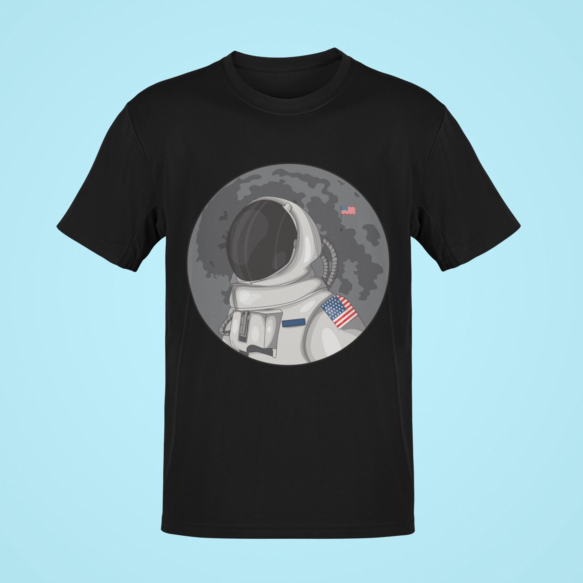 The Astronaut Men's Cotton T-Shirt