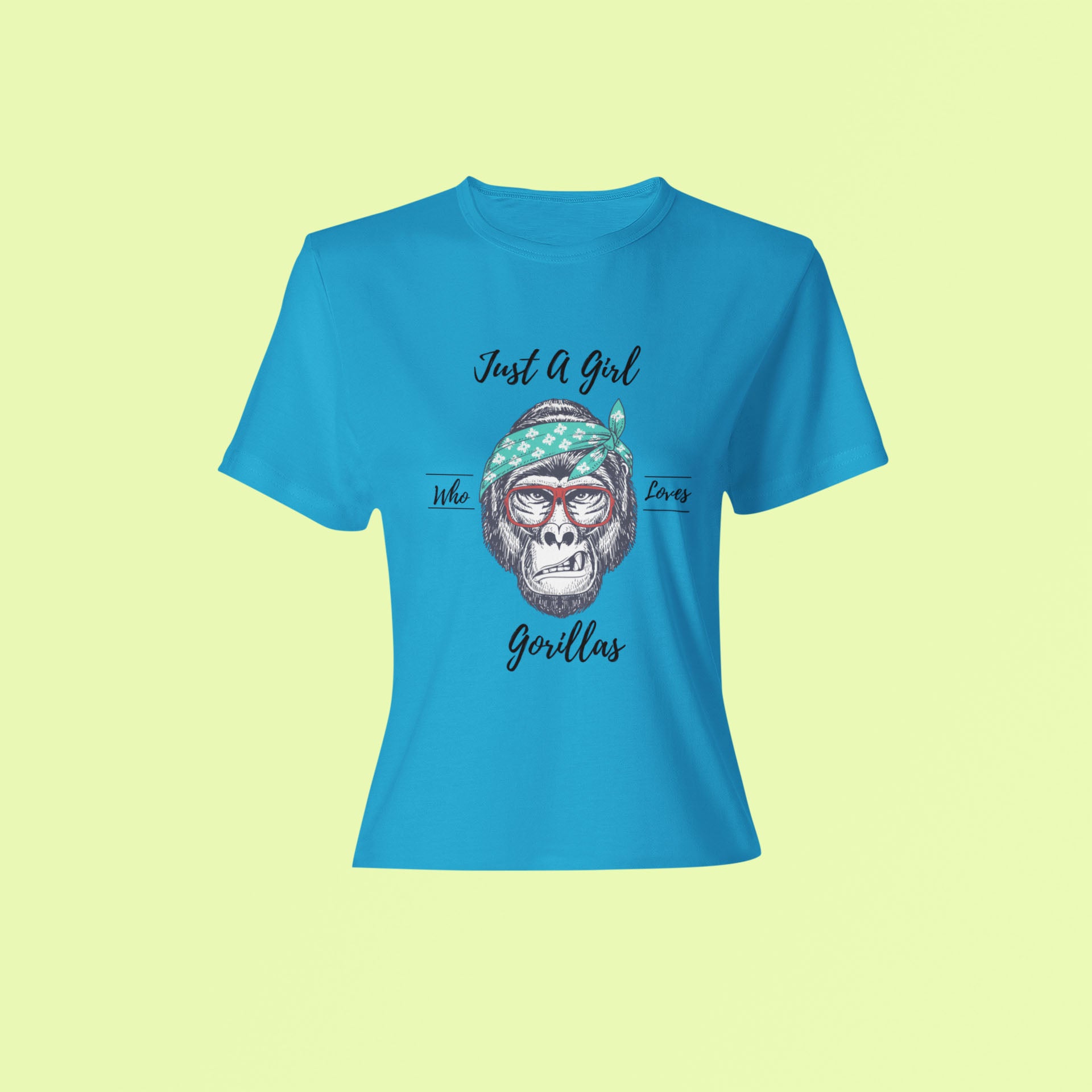 Just A Girl Women's Cotton T-Shirt