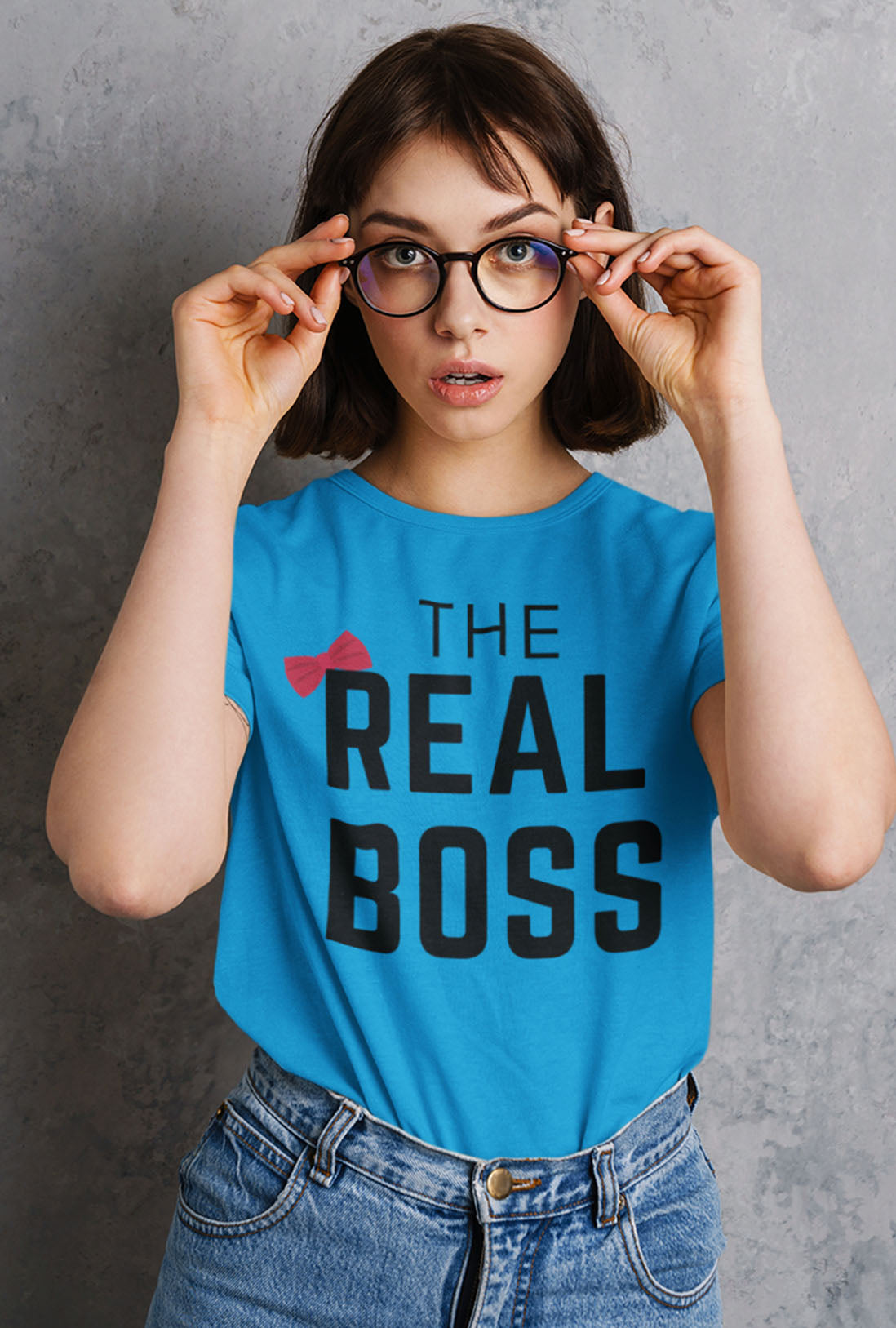 The Real Bose Women's Cotton T-Shirt