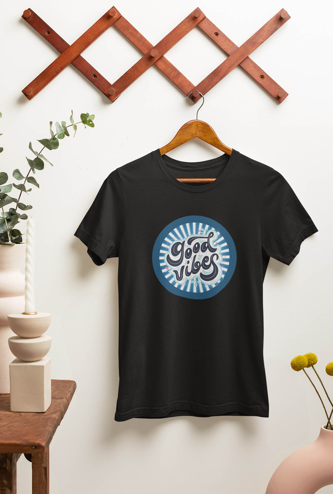 Good Vibes Women's Cotton T-Shirt