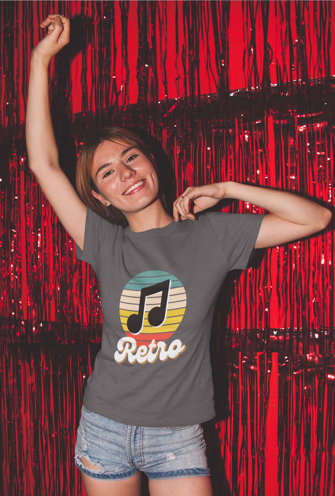 Retro Women's Cotton T-Shirt
