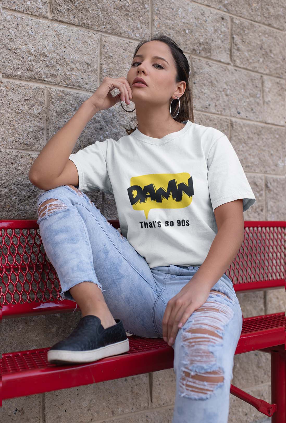 Damn Women's Cotton T-Shirt