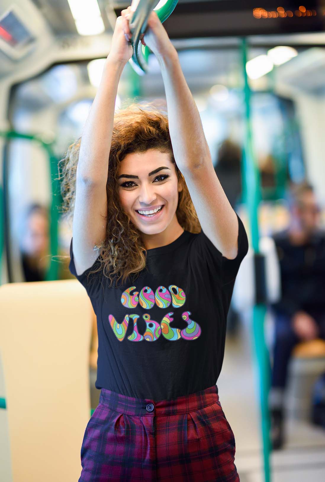 Good Vibes Women's Cotton T-Shirt