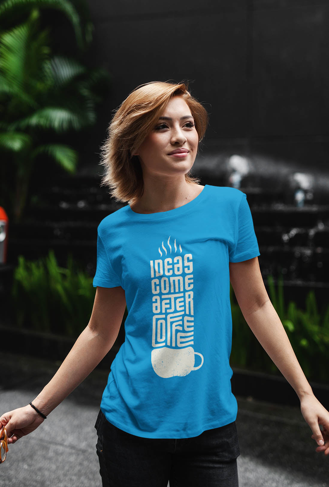 Ideas Come Women's Cotton T-Shirt