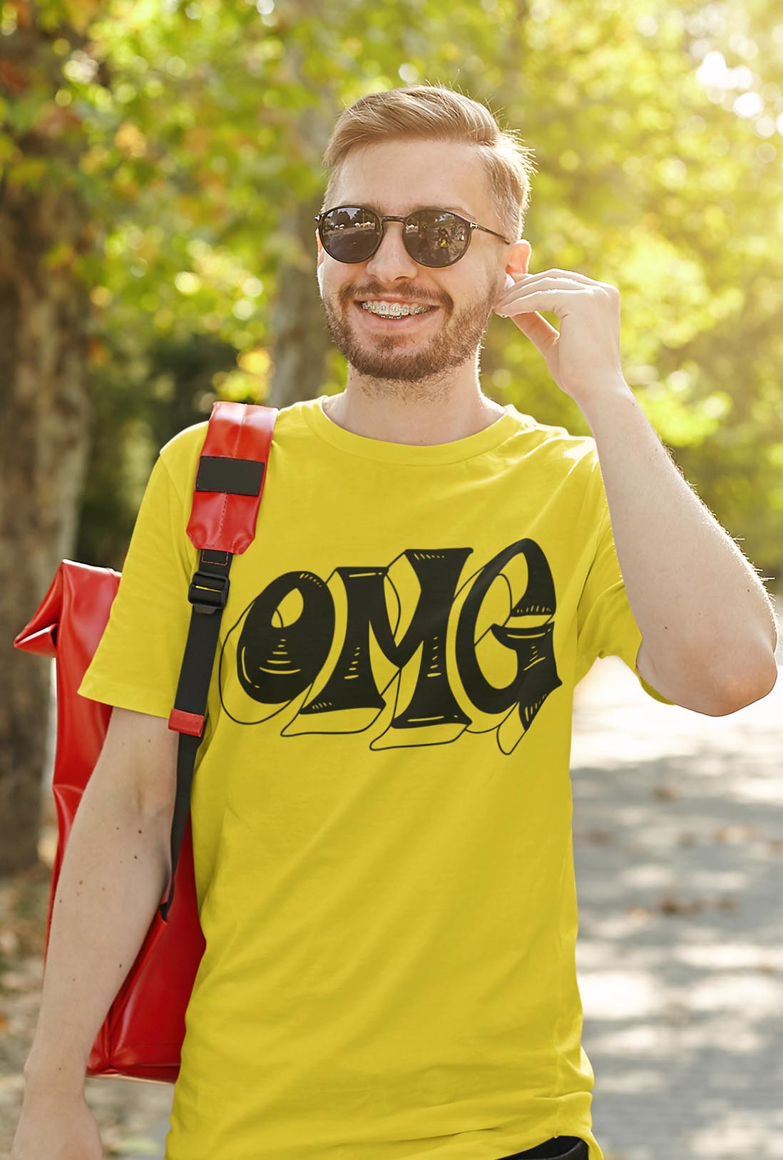 OMG Men's Cotton T-Shirt