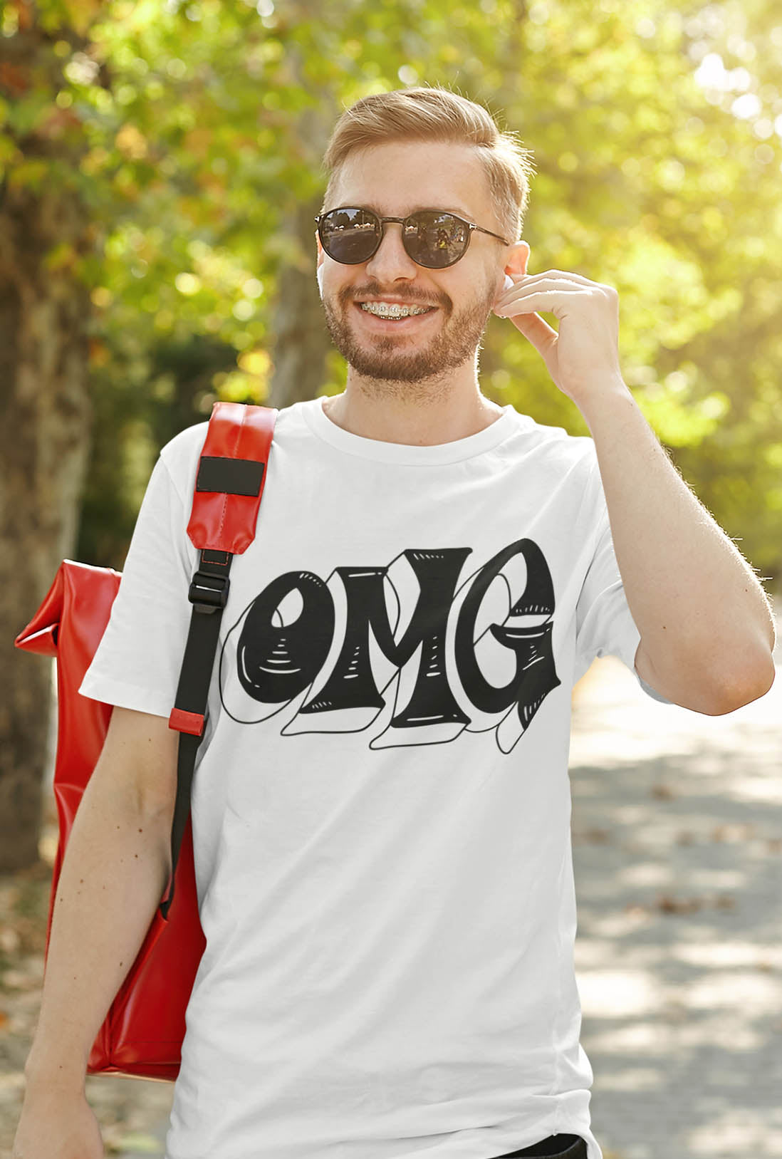 OMG Men's Cotton T-Shirt