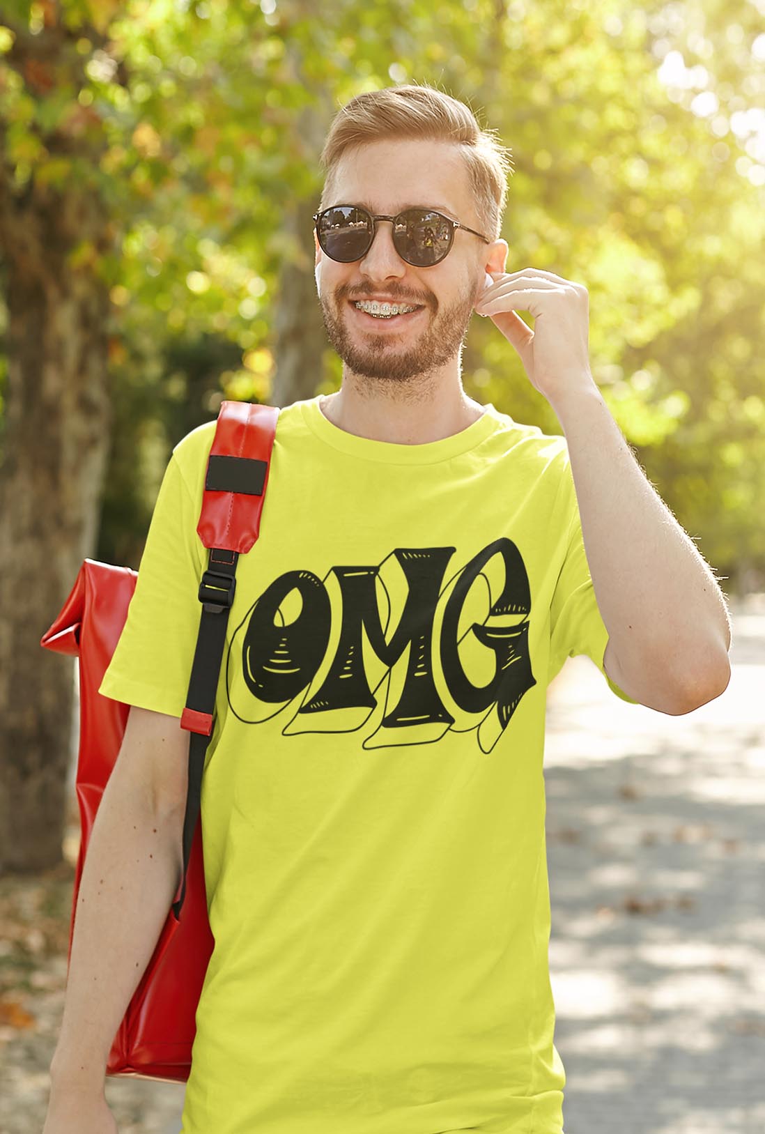 OMG Men's Cotton T-Shirt