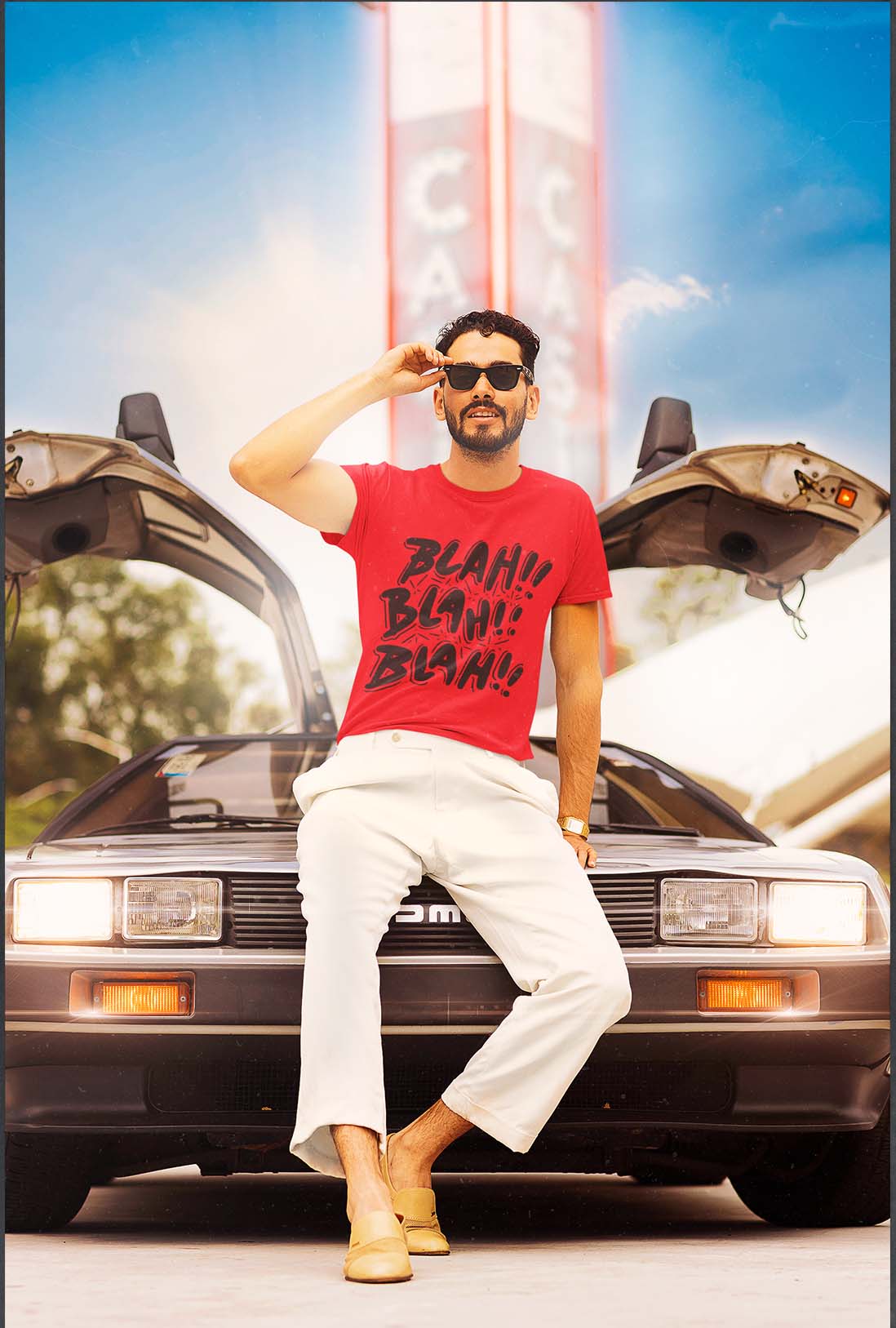 Blah Blah Blah Men's Cotton T-Shirt