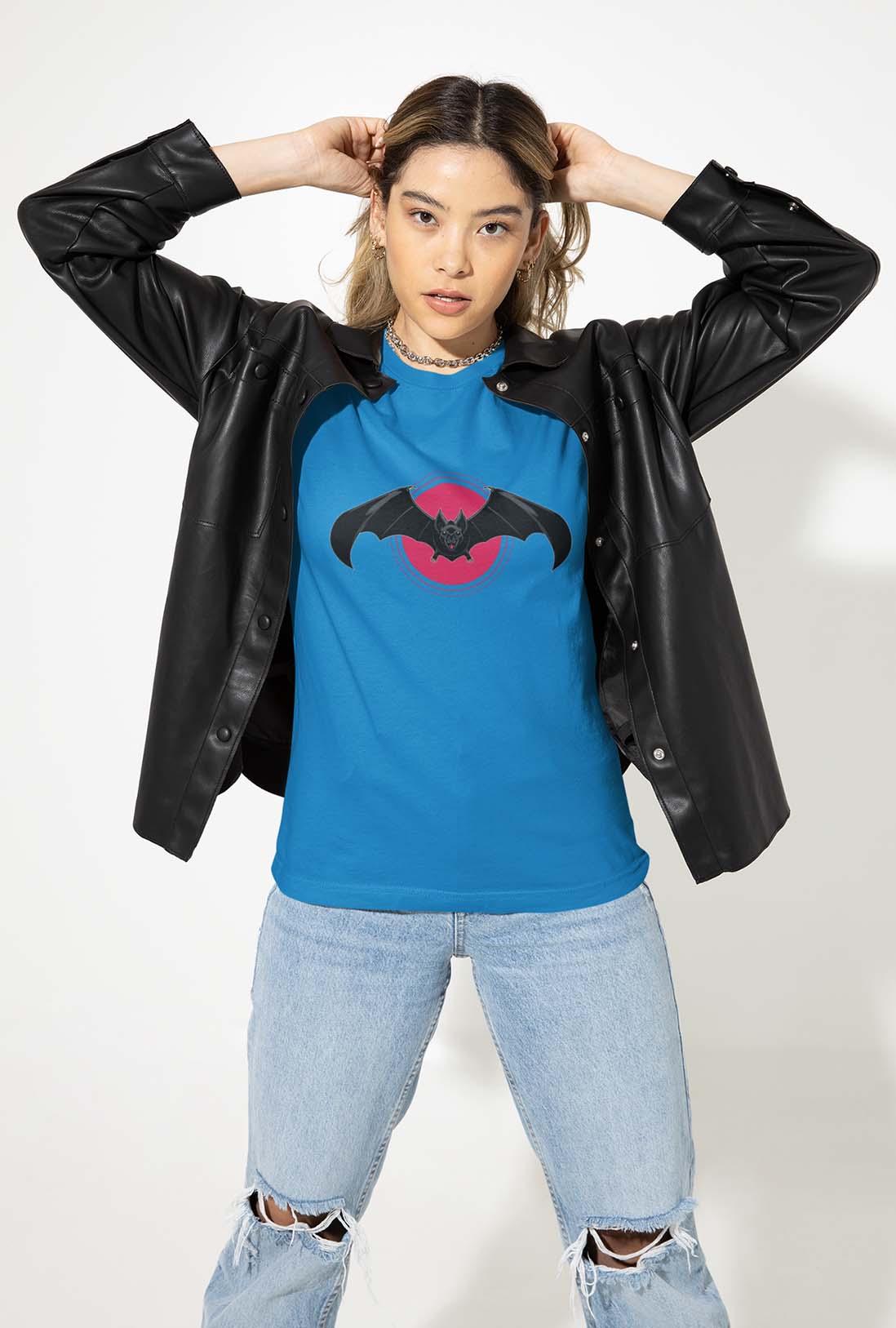 Flying Bat Women's Cotton T-Shirt