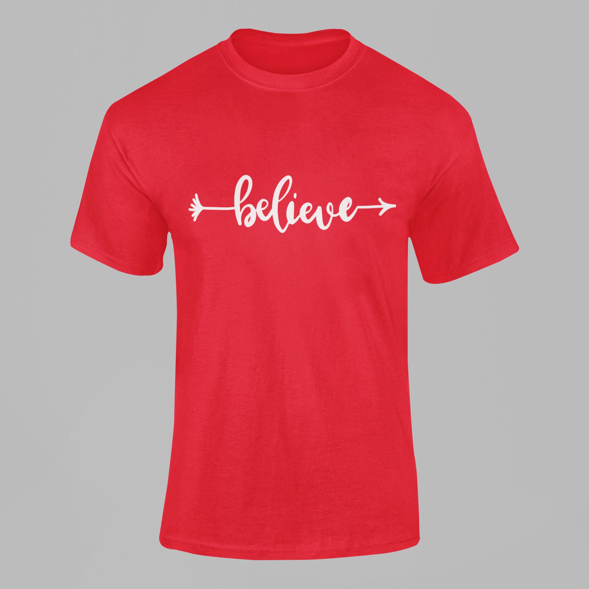 Believe Men's Cotton T-Shirt