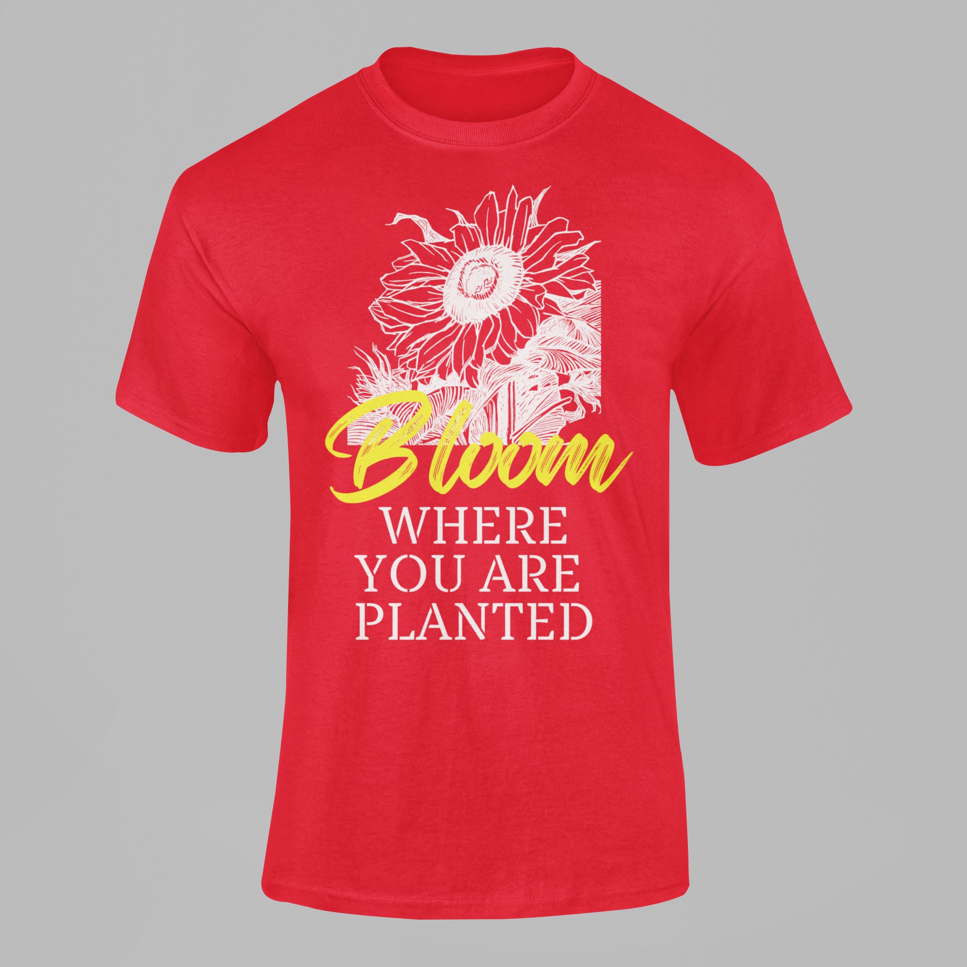 Bloom Men's Cotton T-Shirt