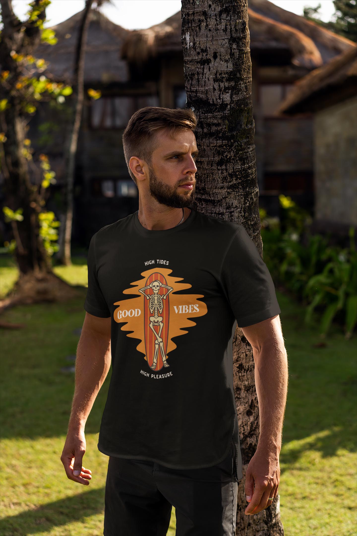 Good Vibes Men's Cotton T-Shirts