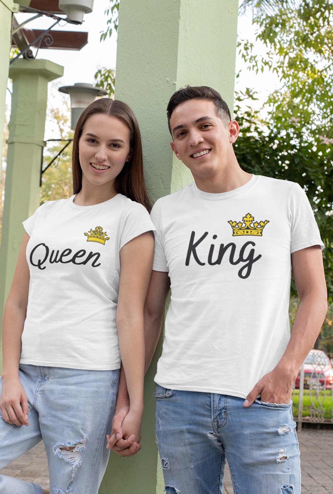 King And Queen Couple's T-Shirt