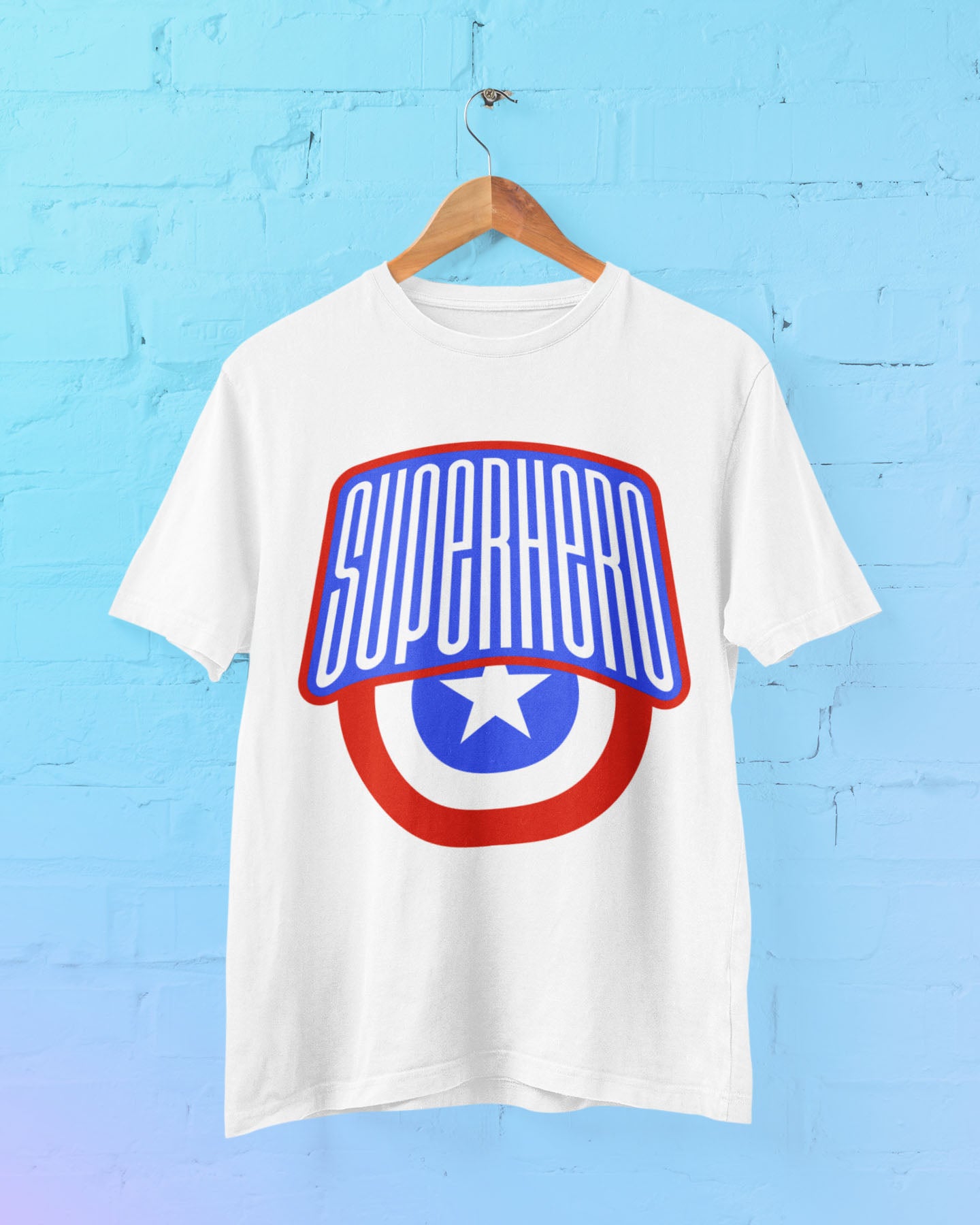 Super Hero Men's Cotton T-Shirt