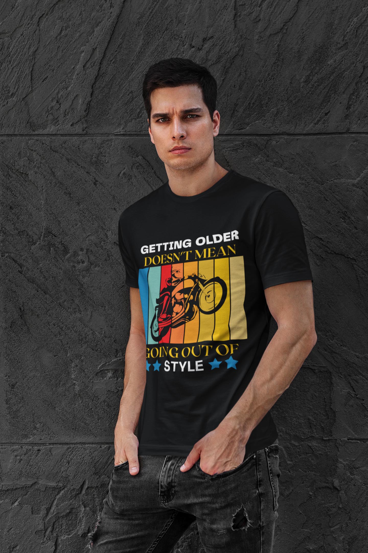 Getting Older Men's Cotton T-Shirts
