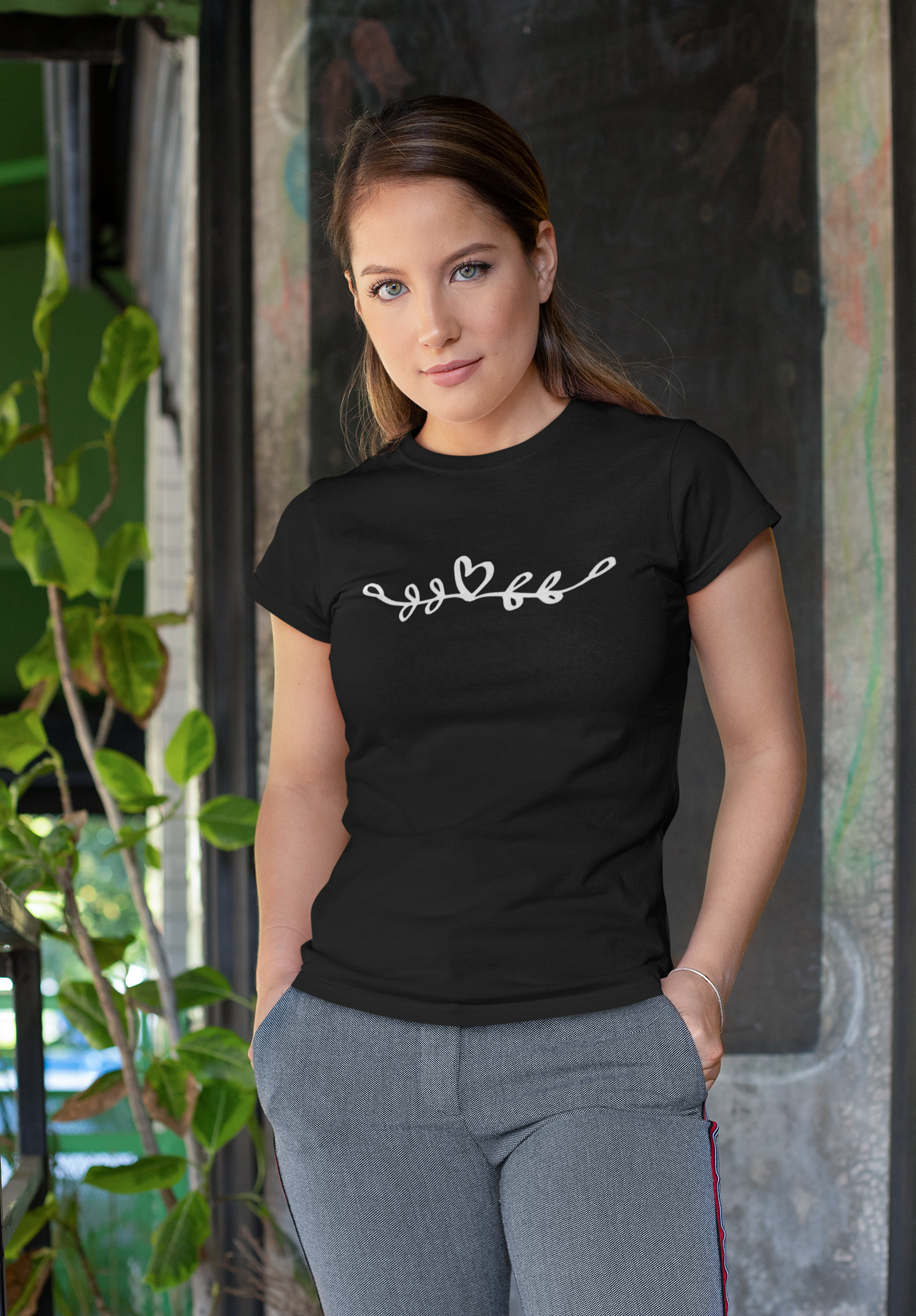 Heart Women's Cotton T-Shirts