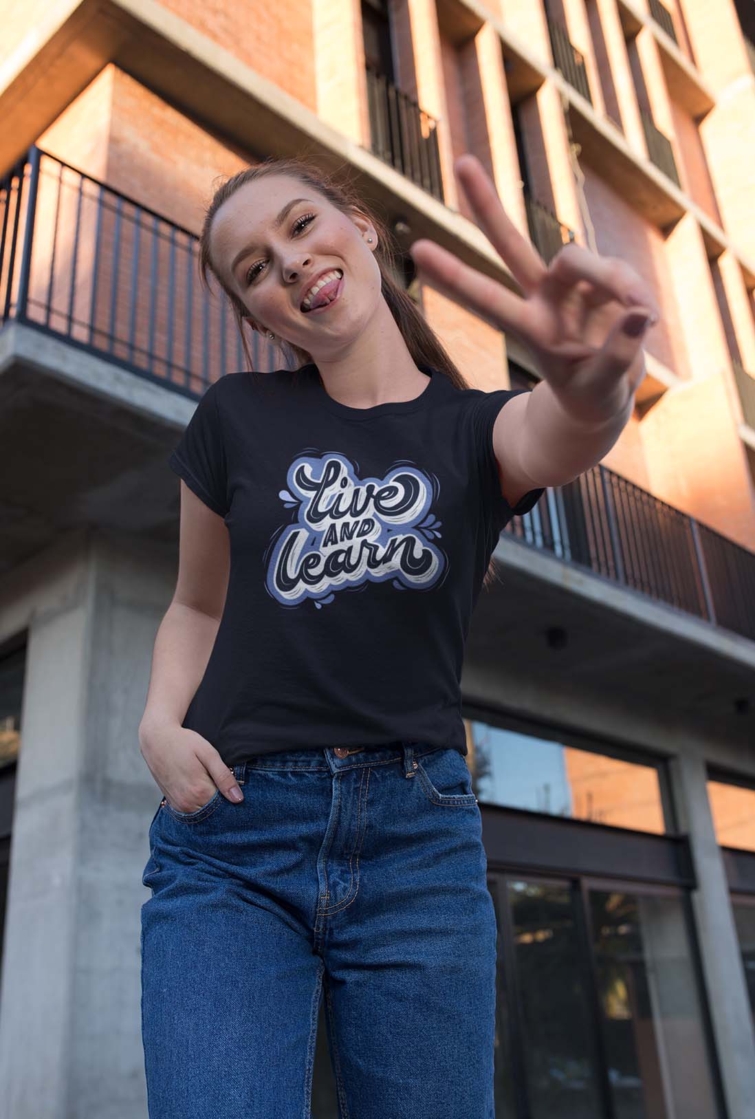 Live & Learn Women's Cotton T-Shirt