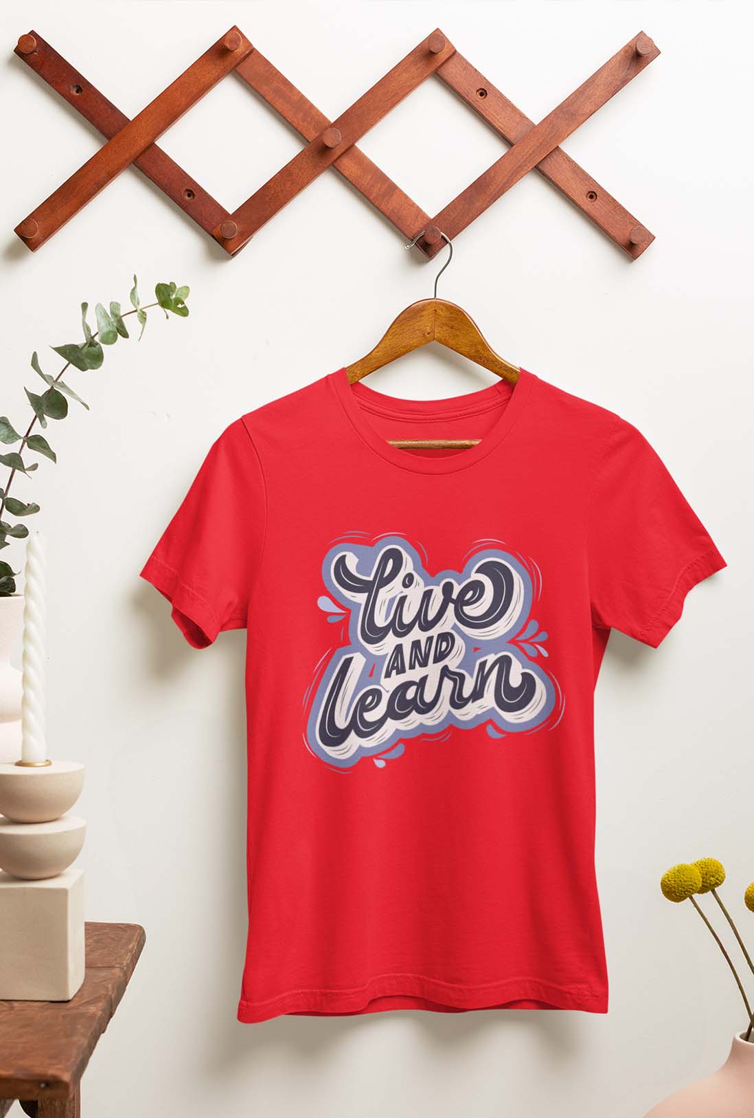 Live & Learn Women's Cotton T-Shirt