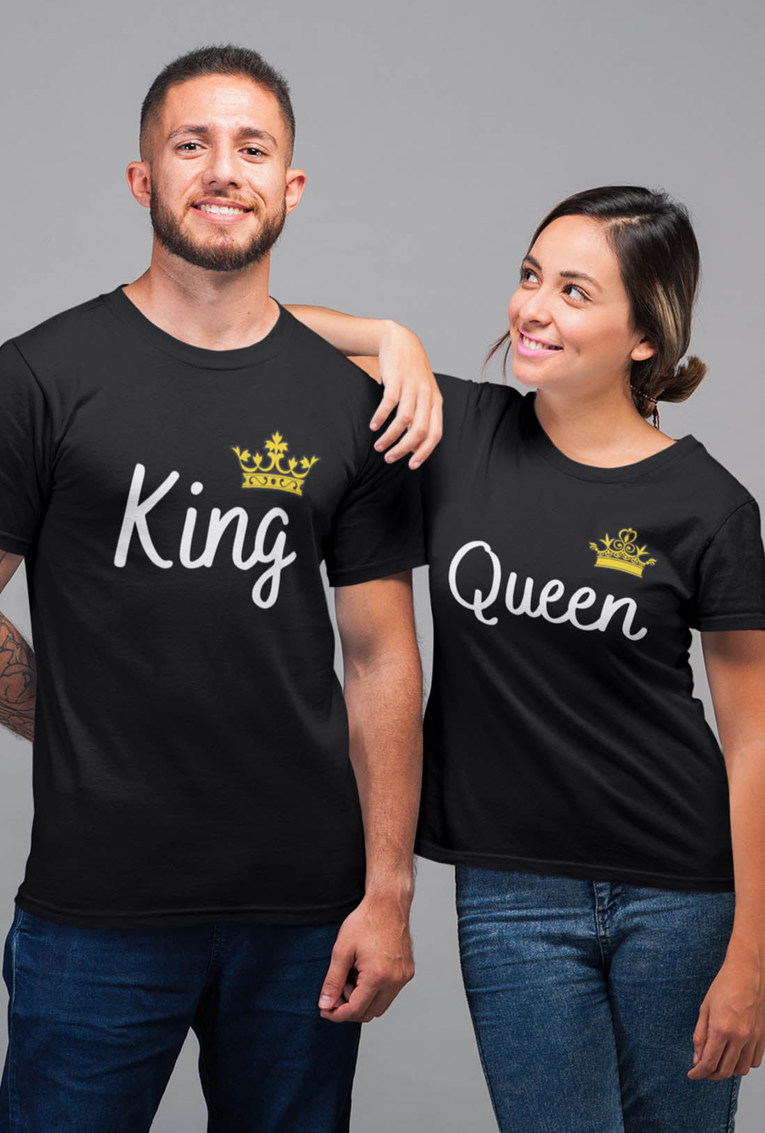 King And Queen Couple's T-Shirt