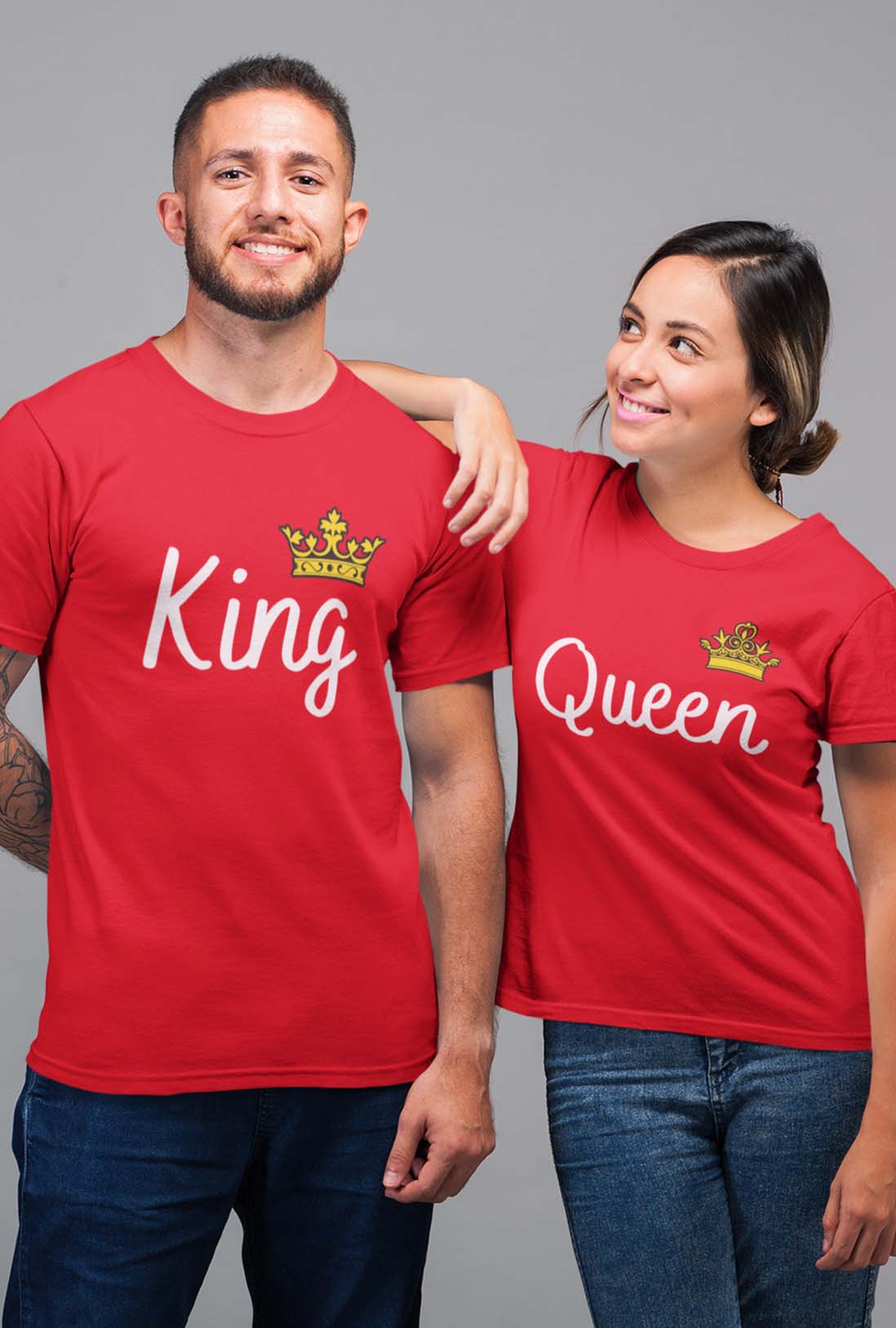 King And Queen Couple's T-Shirt