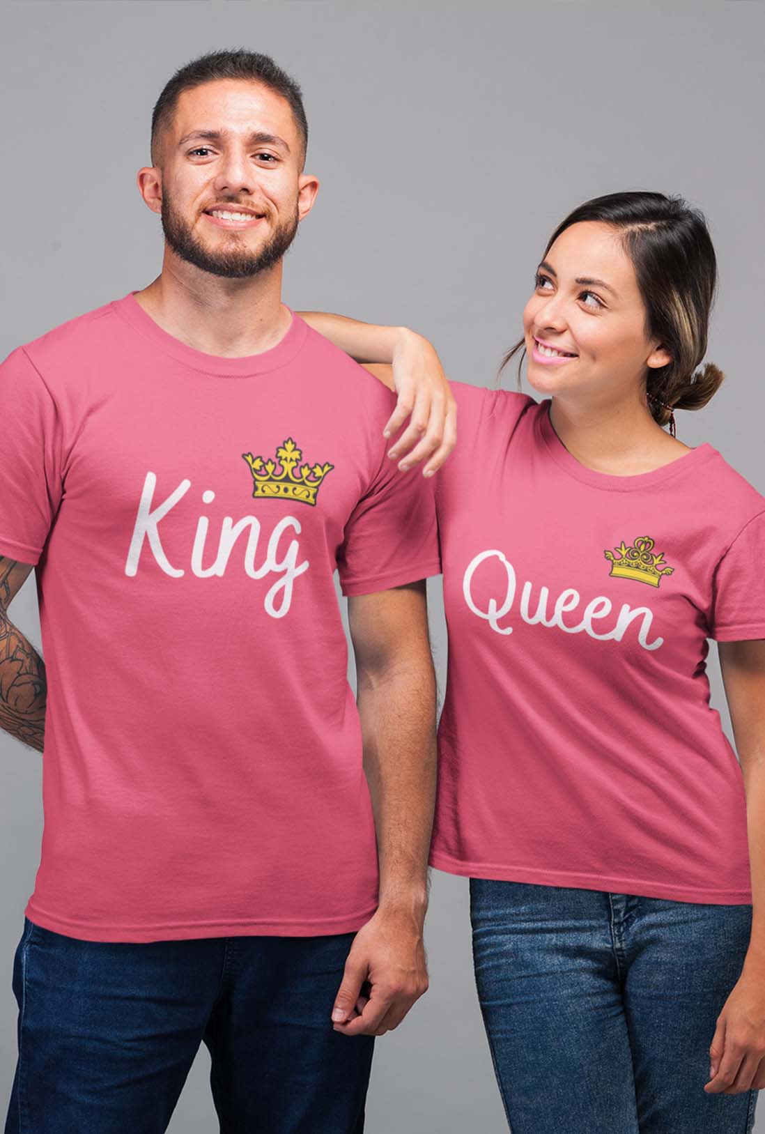 King And Queen Couple's T-Shirt