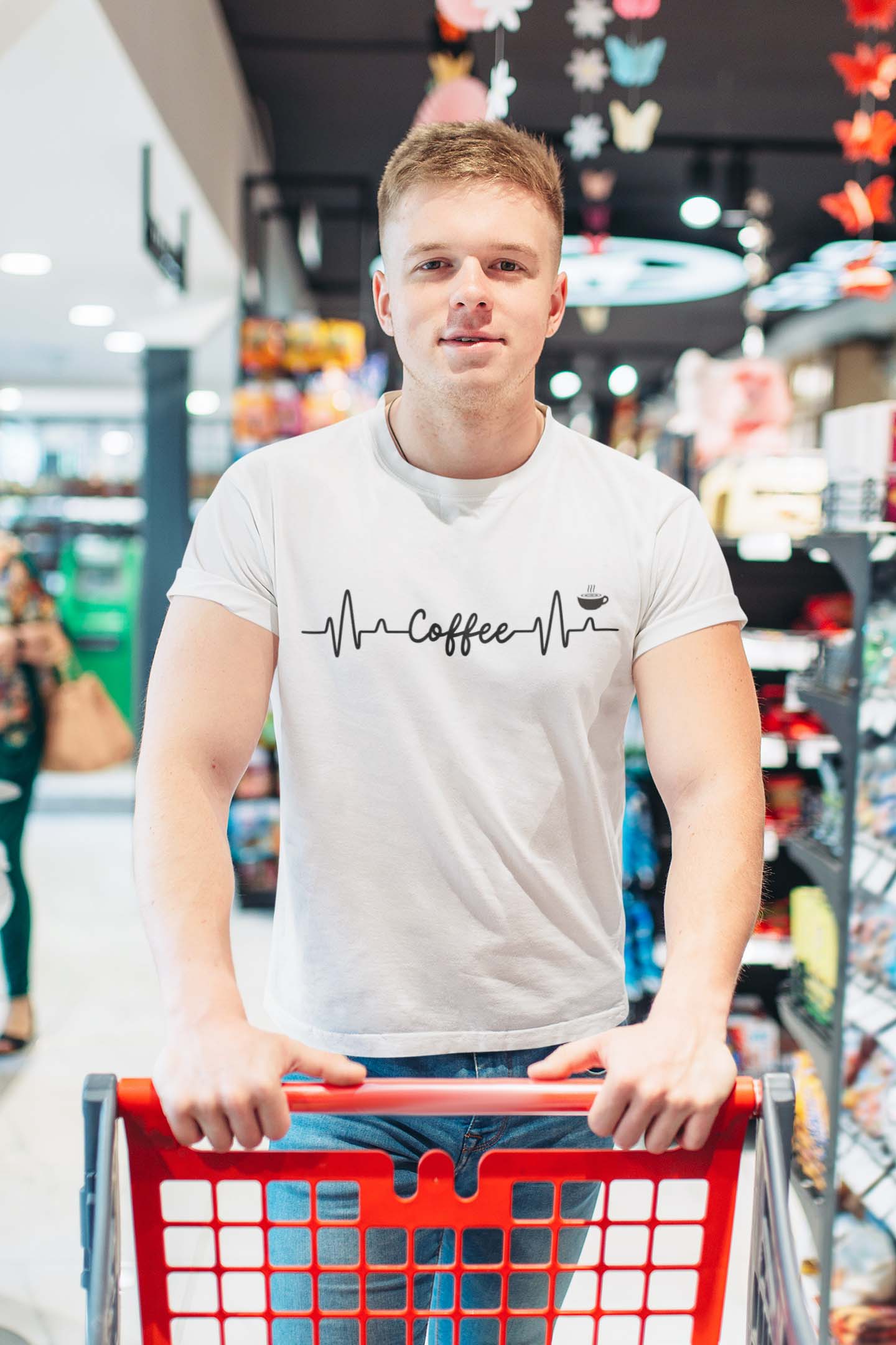 Coffee Men's Cotton T-Shirt