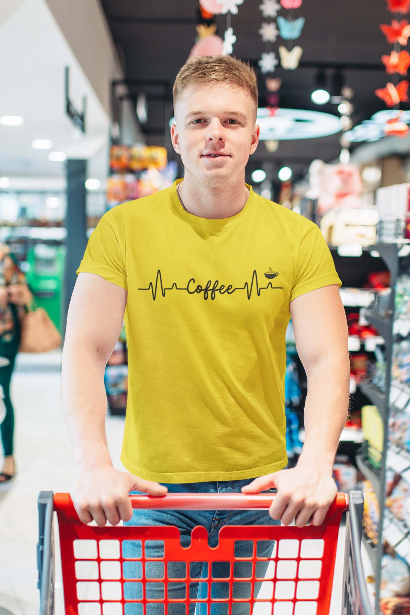 Coffee Men's Cotton T-Shirt