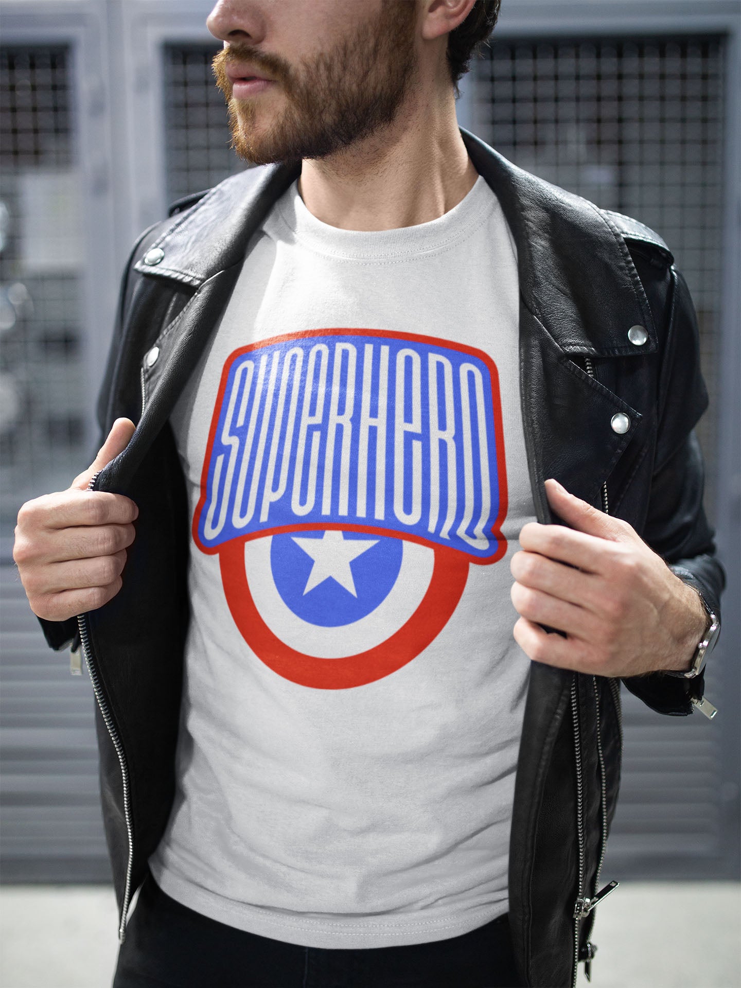 Super Hero Men's Cotton T-Shirt
