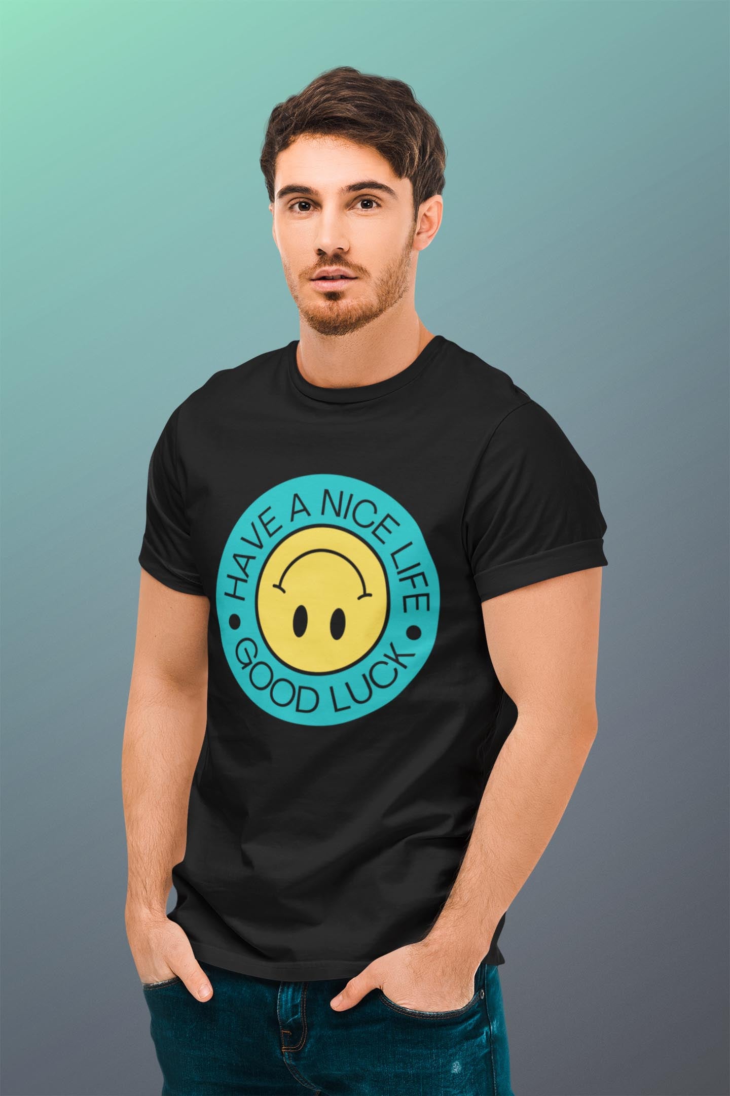 Have A Nice Life Men's Cotton T-Shirt