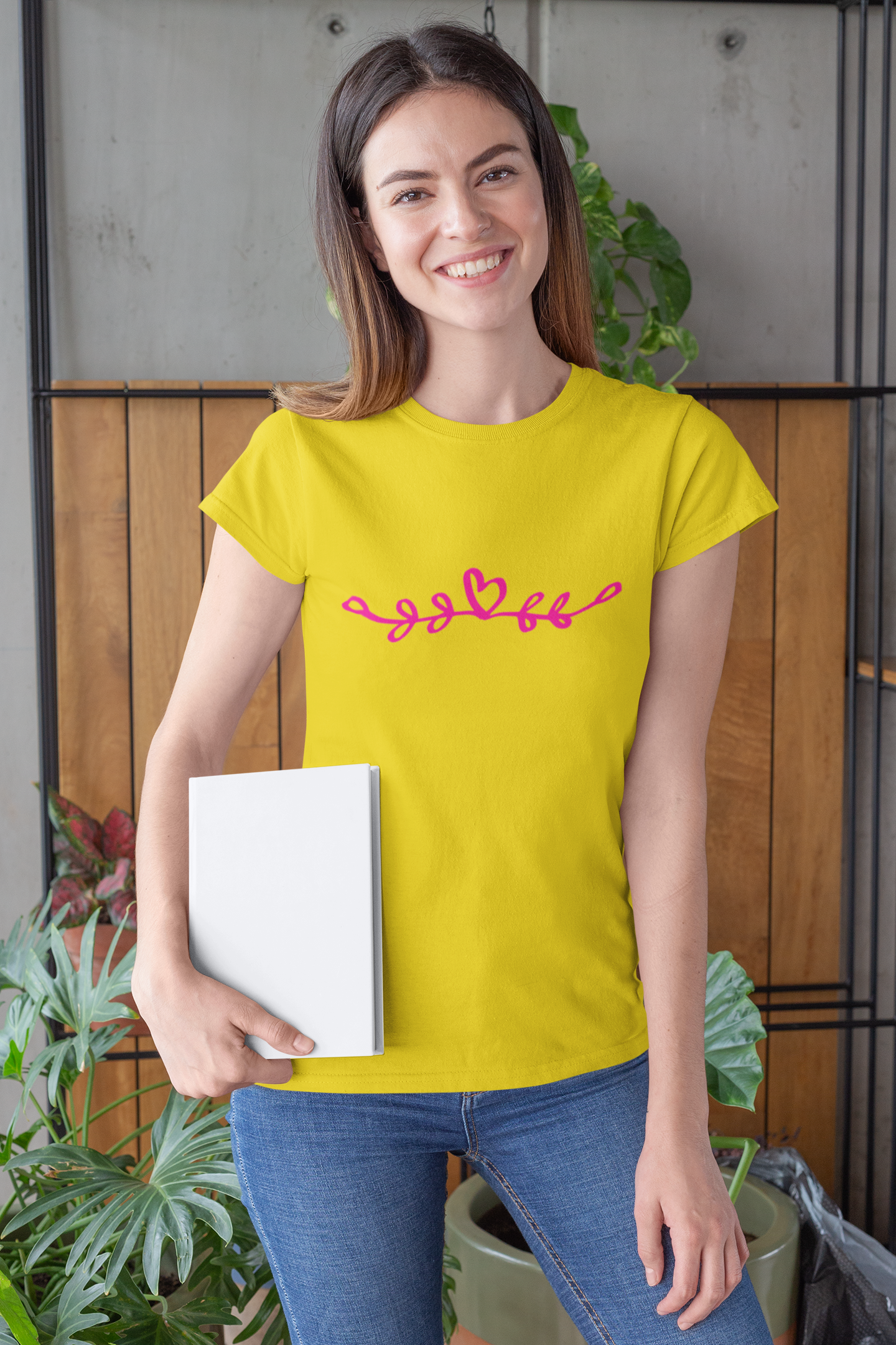 Heart Women's Cotton T-Shirts
