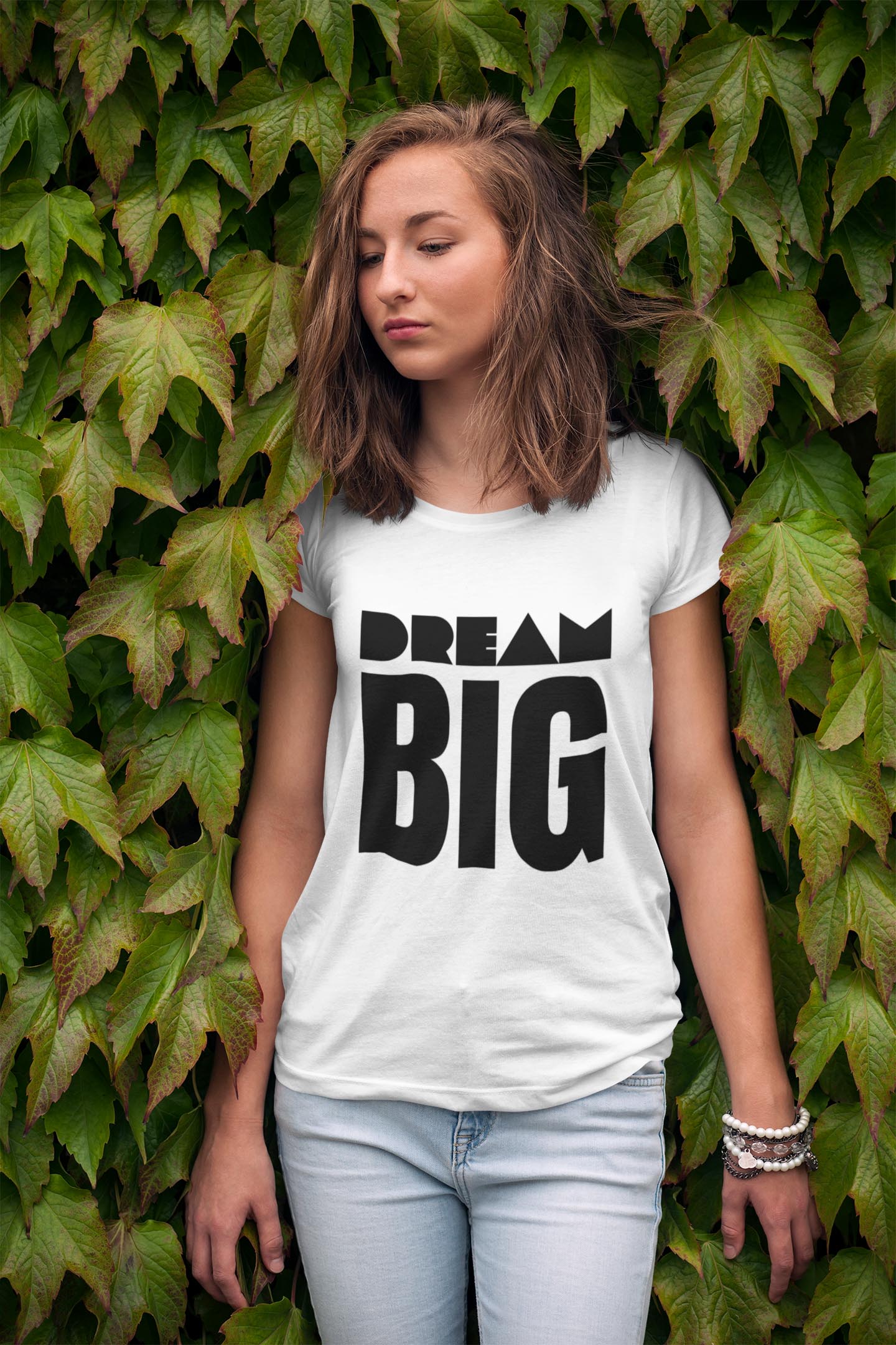 Dream Big Women's Cotton T-Shirt