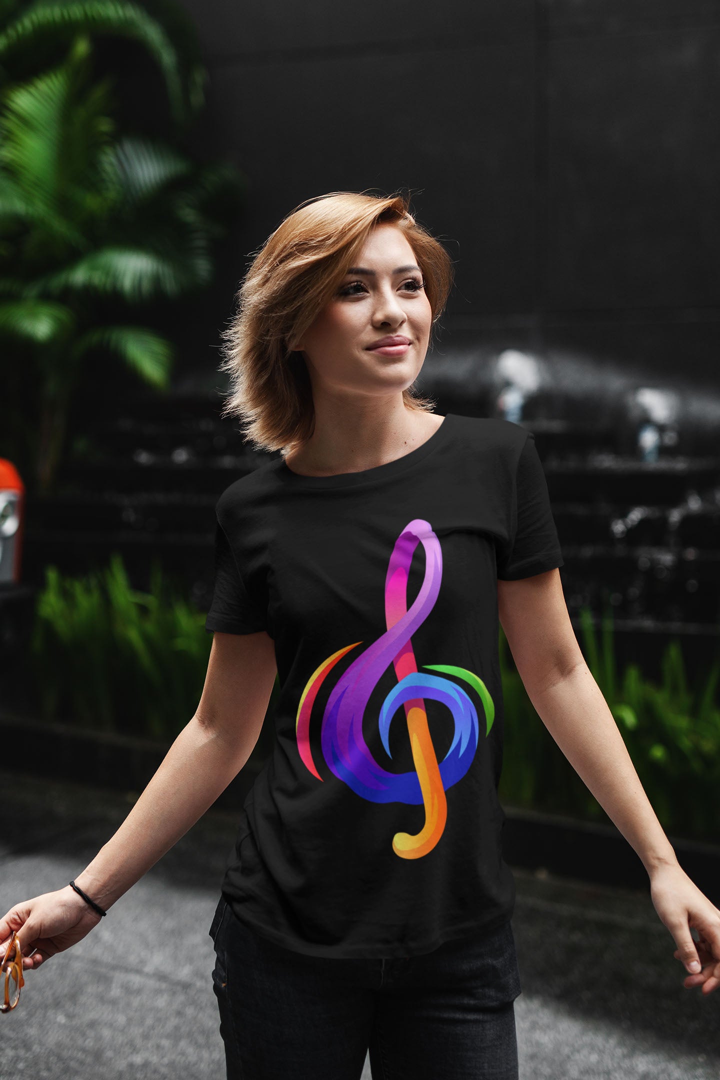Music Women's Cotton T-Shirts