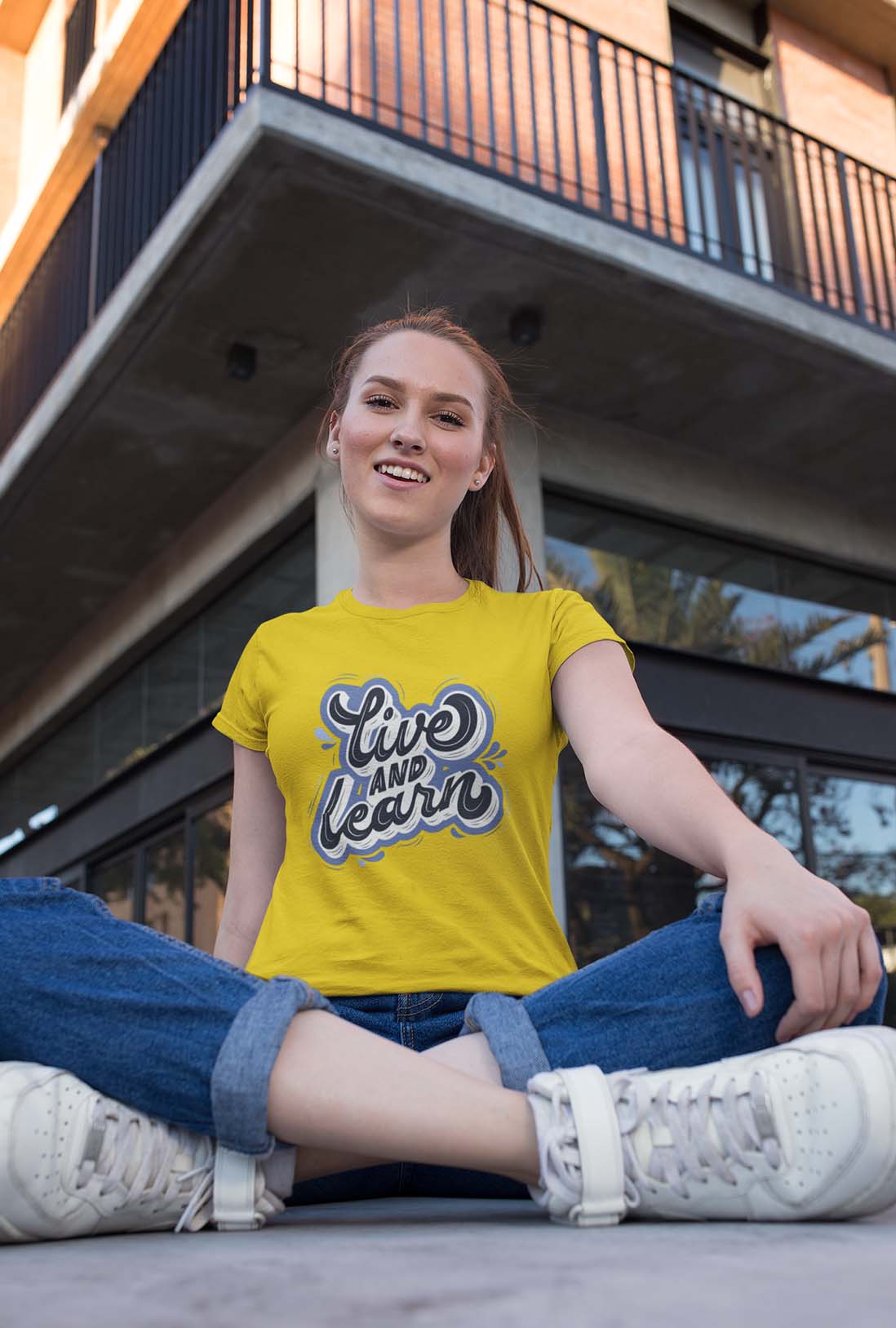 Live & Learn Women's Cotton T-Shirt