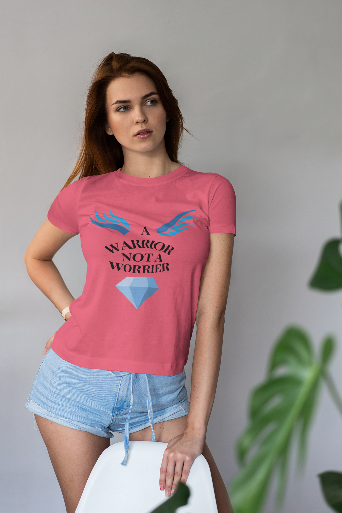 A Warrior Women's Cotton T-Shirt