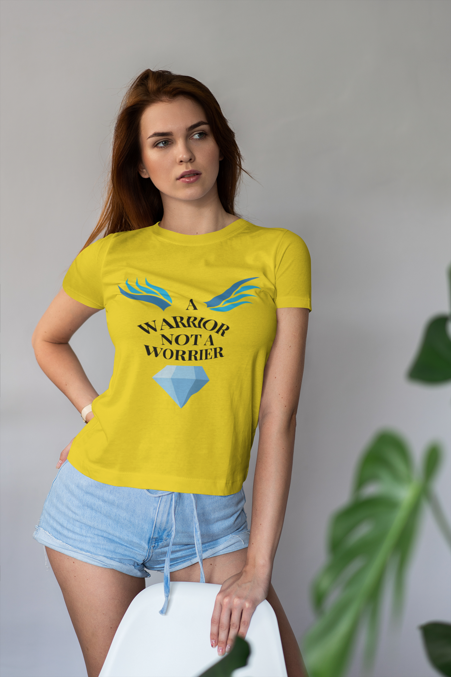 A Warrior Women's Cotton T-Shirt