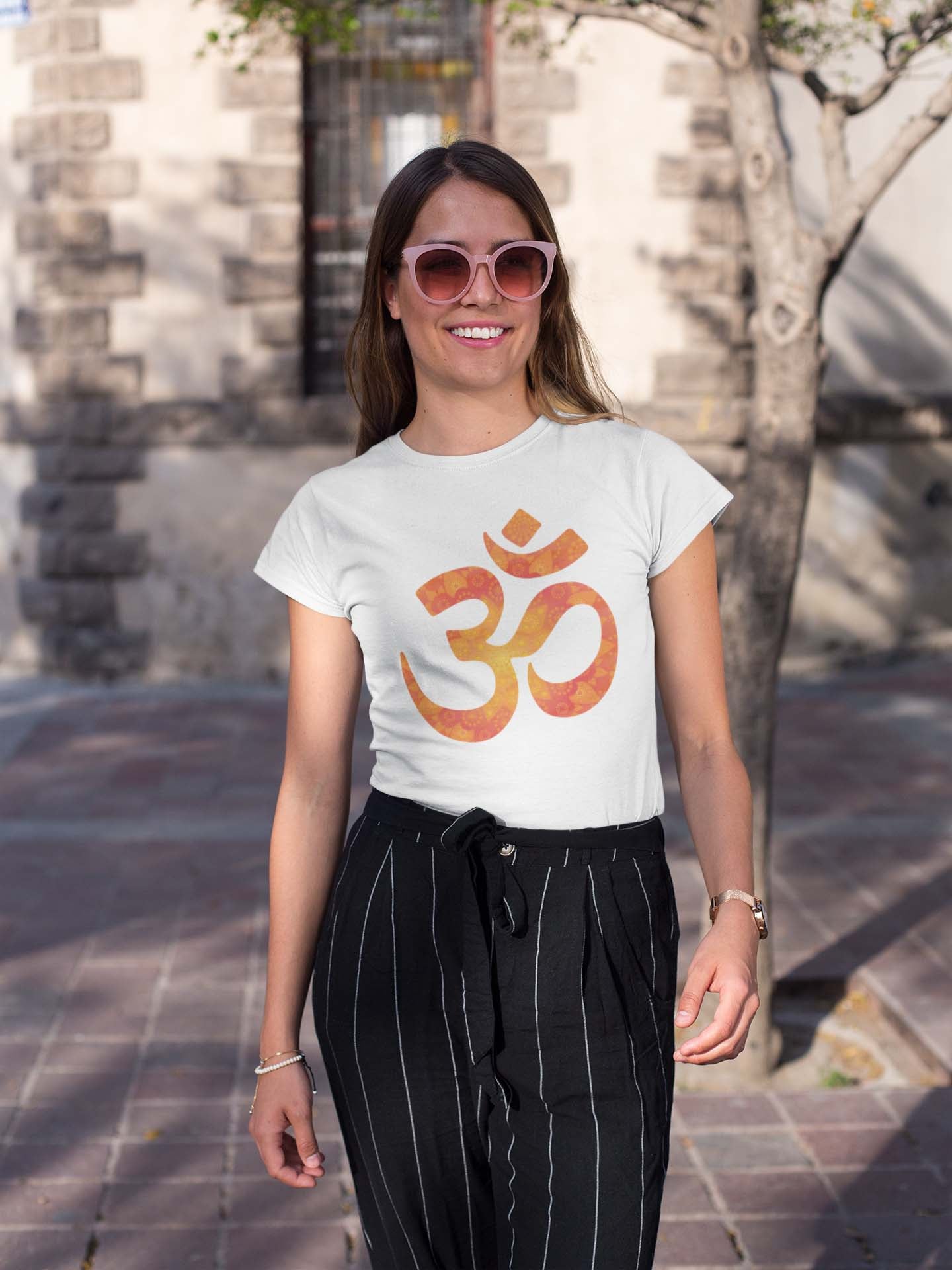 Om Women's Cotton T-Shirt