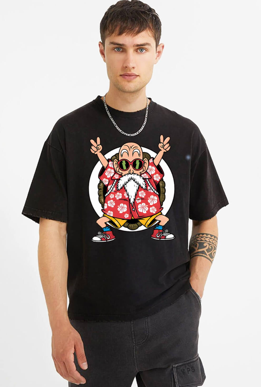 Master Roshi Men's Oversized T-Shirt