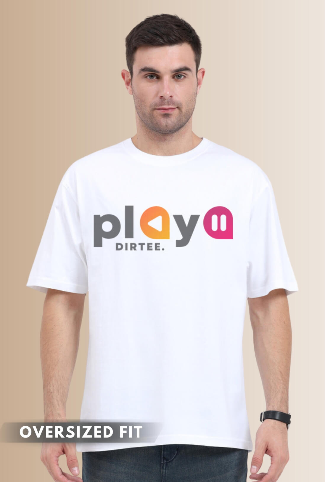 Play Dirtee Men's Oversized T-Shirt