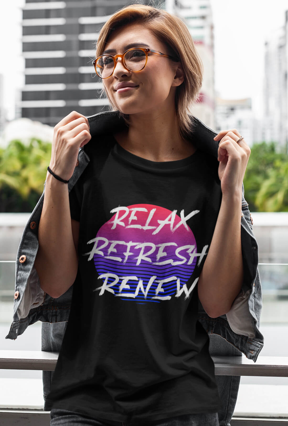 Relax Refresh Women's Oversized T-Shirt